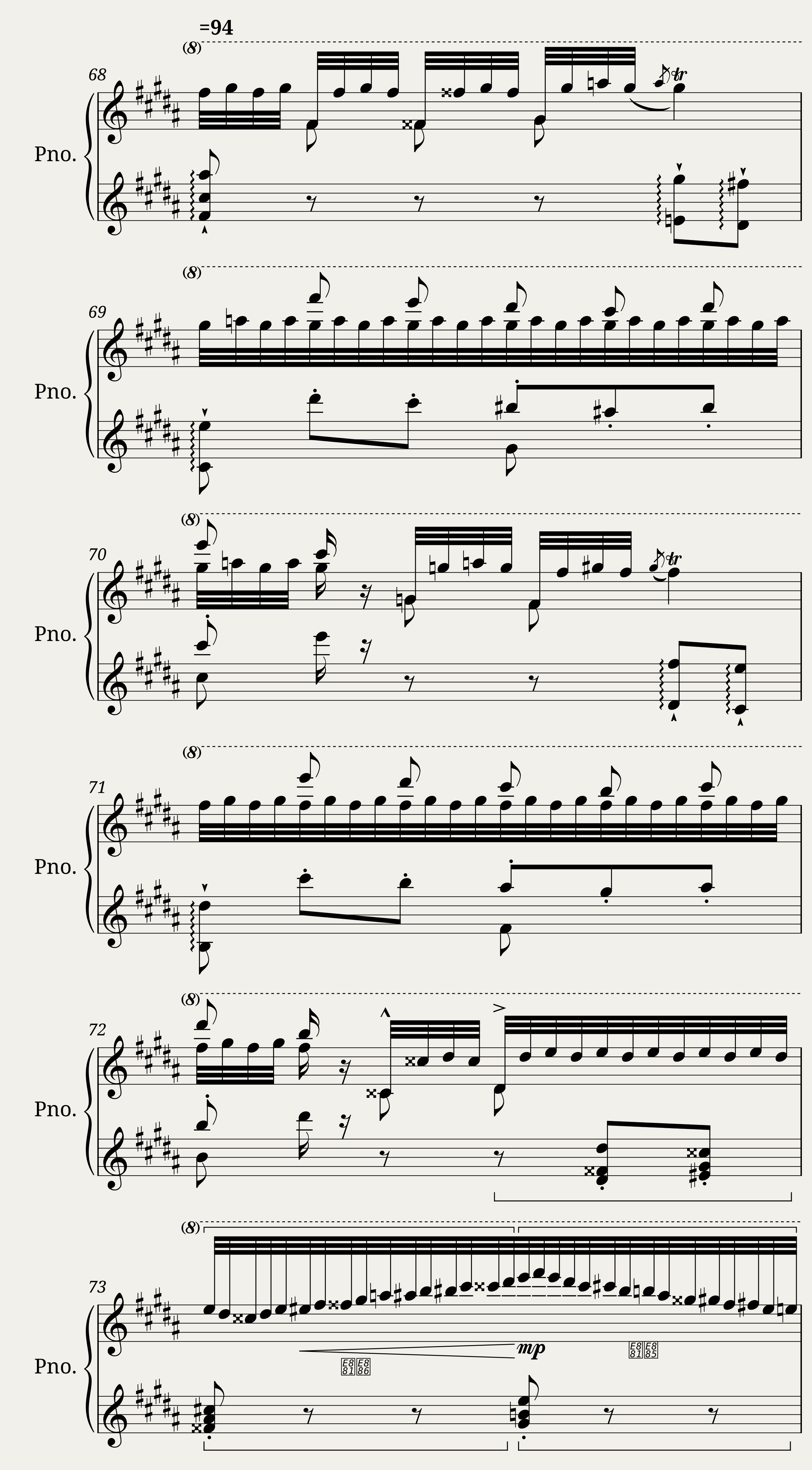 Franz Liszt: Grandes études de Paganini No.3 in G-sharp minor La Campanella — 5/12