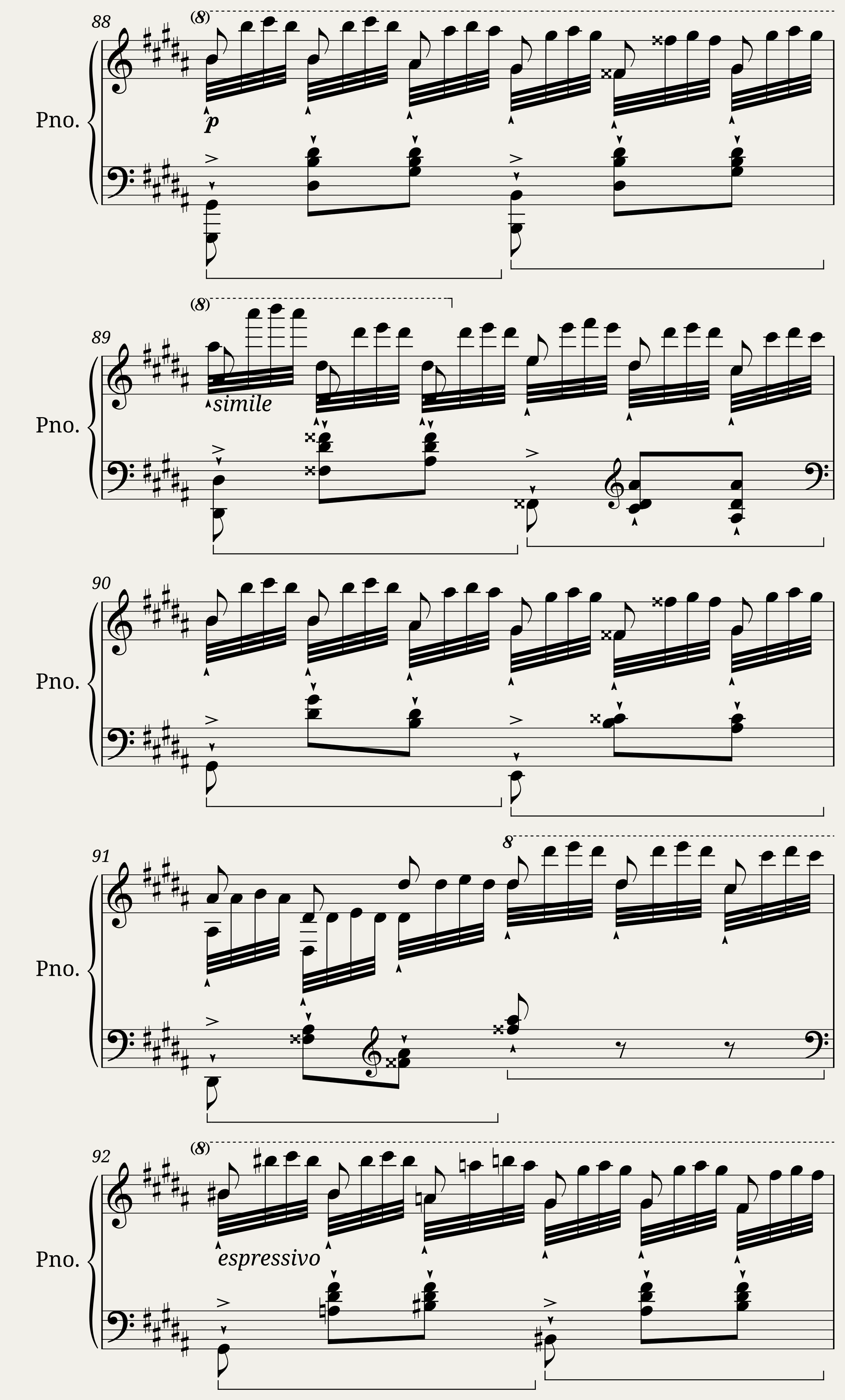 Franz Liszt: Grandes études de Paganini No.3 in G-sharp minor La Campanella — 9/12