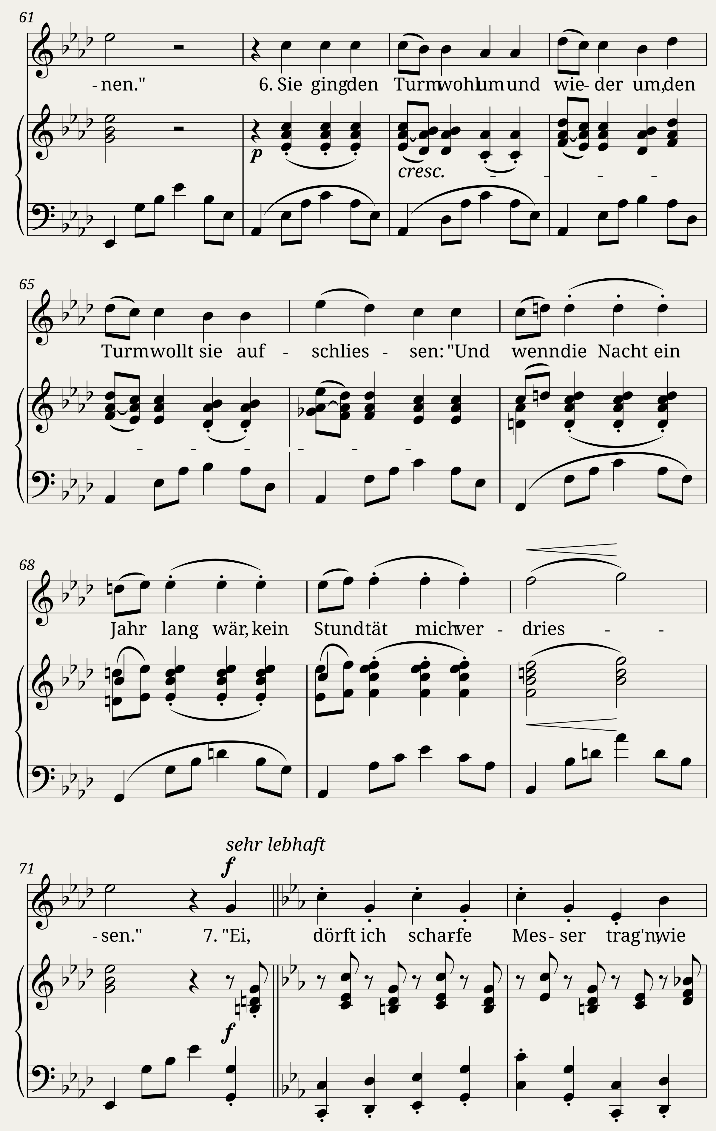 Brahms Johannes - 6 Songs Op.3 No. 3 - Liebe und Frühling II — 3/3