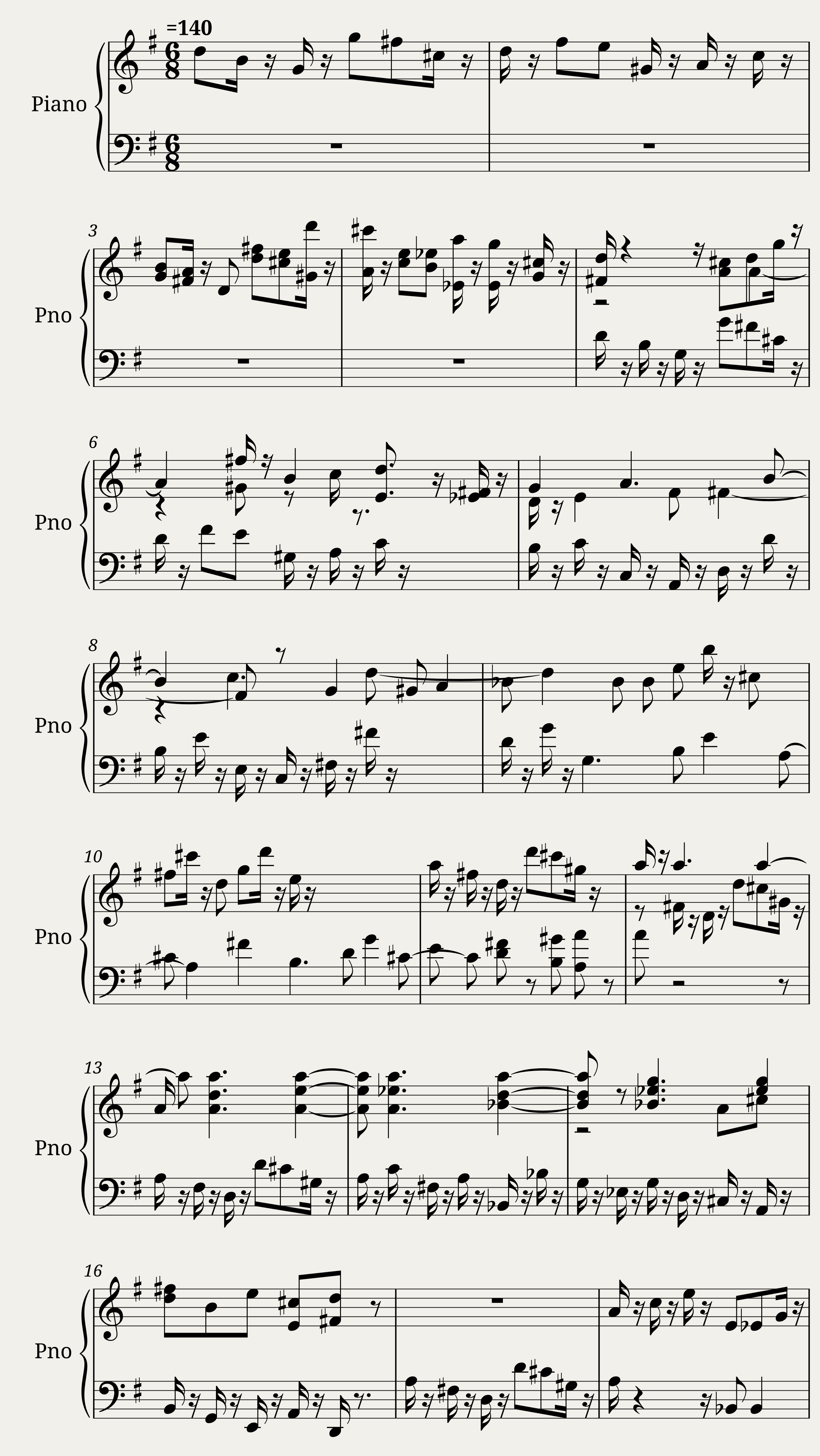 Gigue in G Major — 1/2