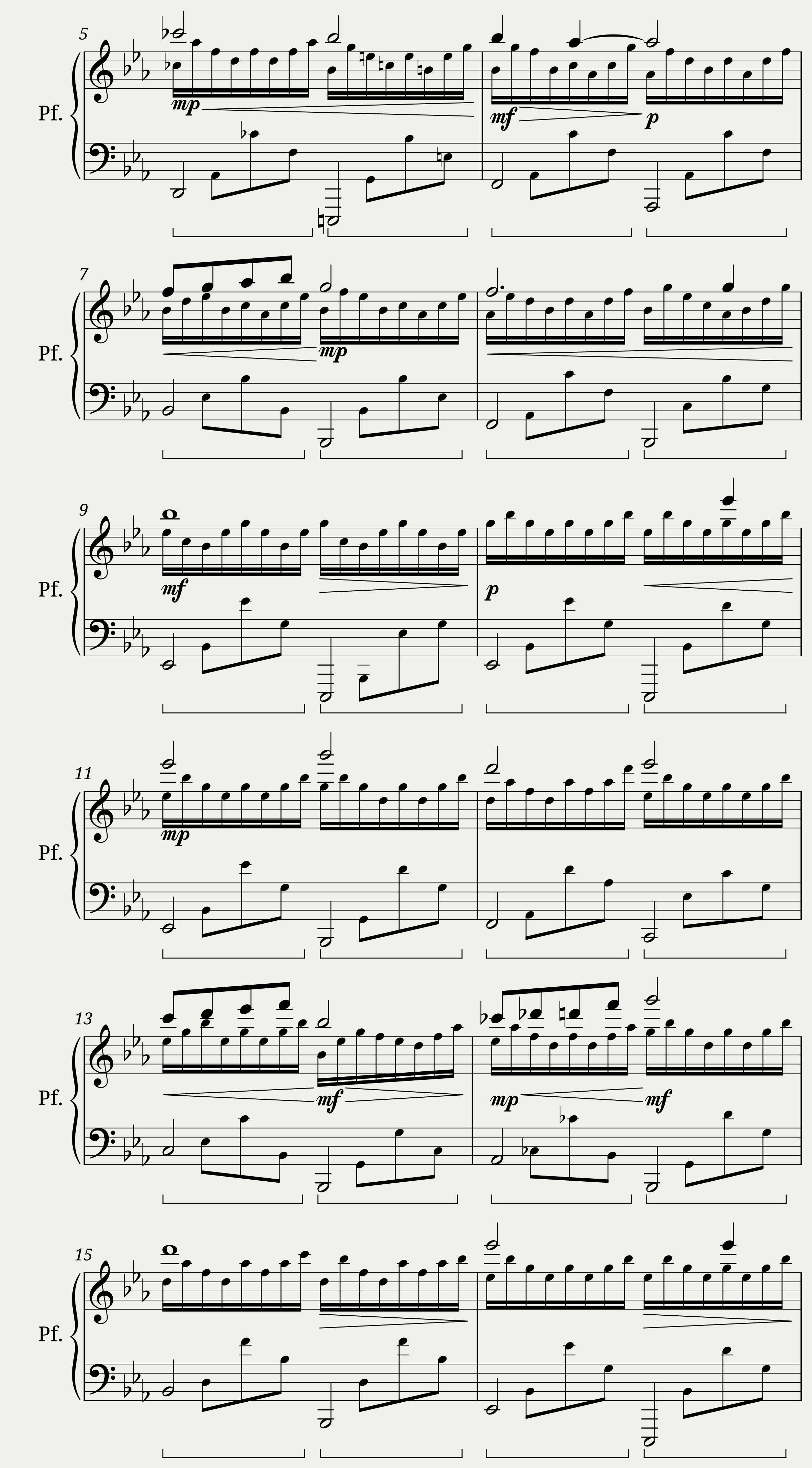 Studi Caratteristici opus 39 — 4/6