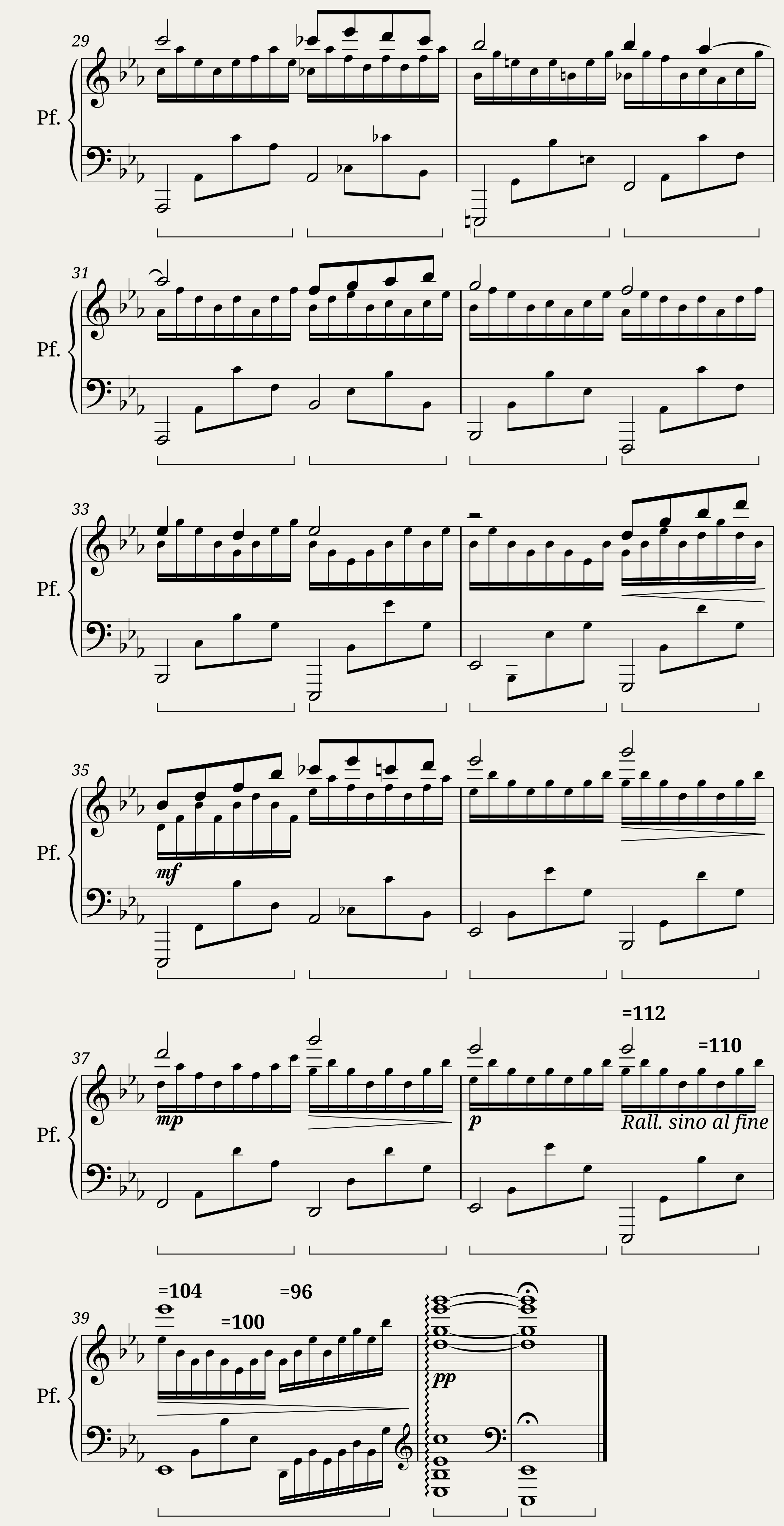 Studi Caratteristici opus 39 — 6/6
