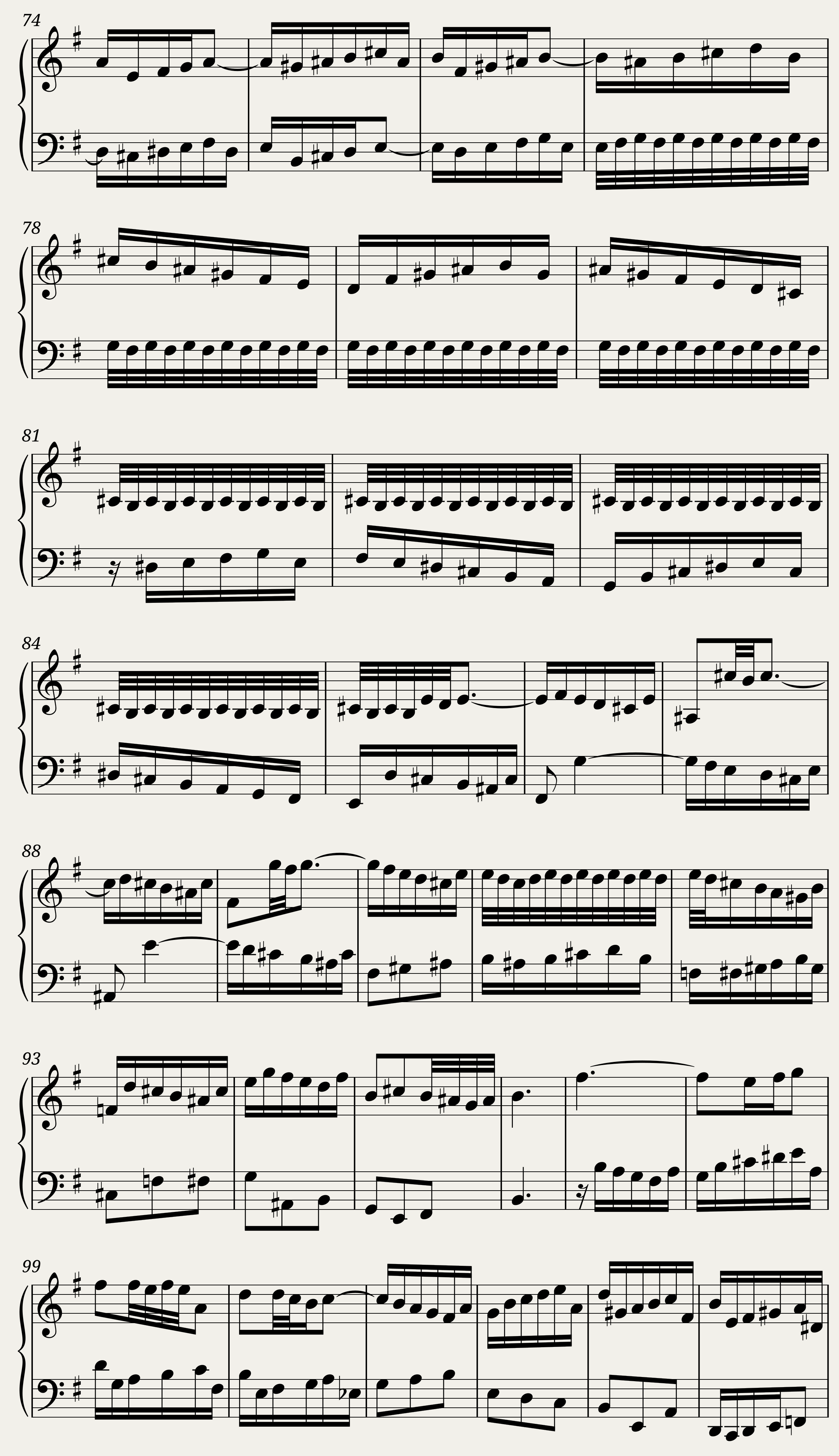 BWV 879: The Well-tempered Clavier Book II - X (A = 415 Hz) - Harpsichord sound — 3/11