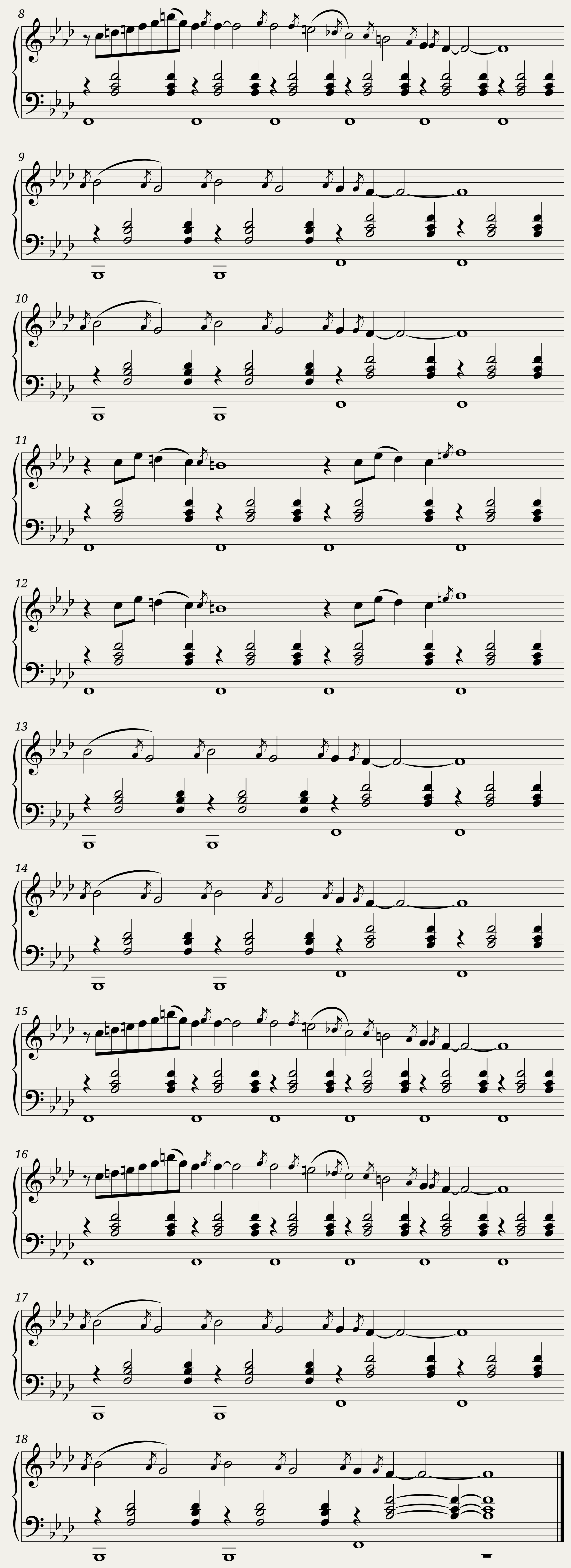 1ére Gnossienne — 2/2