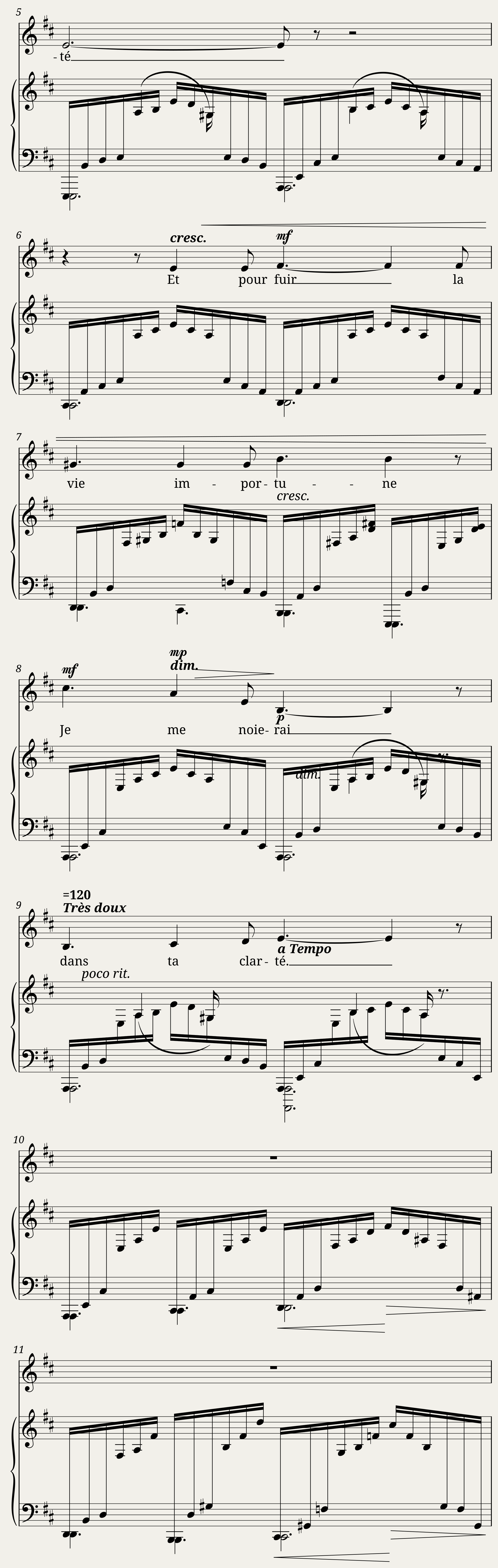 Variations on a theme by Schumann — 2/3