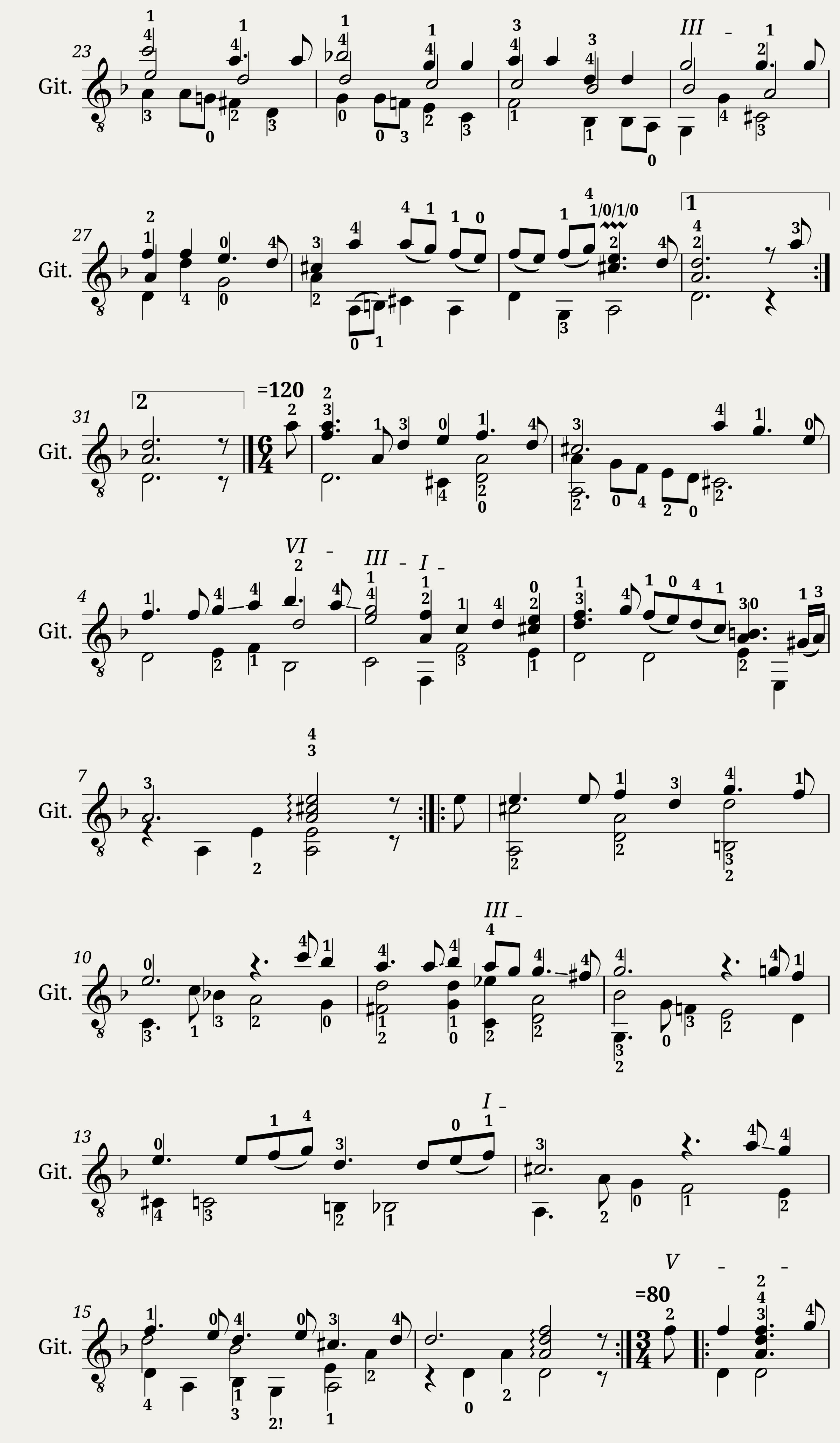 Suite D Minor - Robert de Visée — 2/5