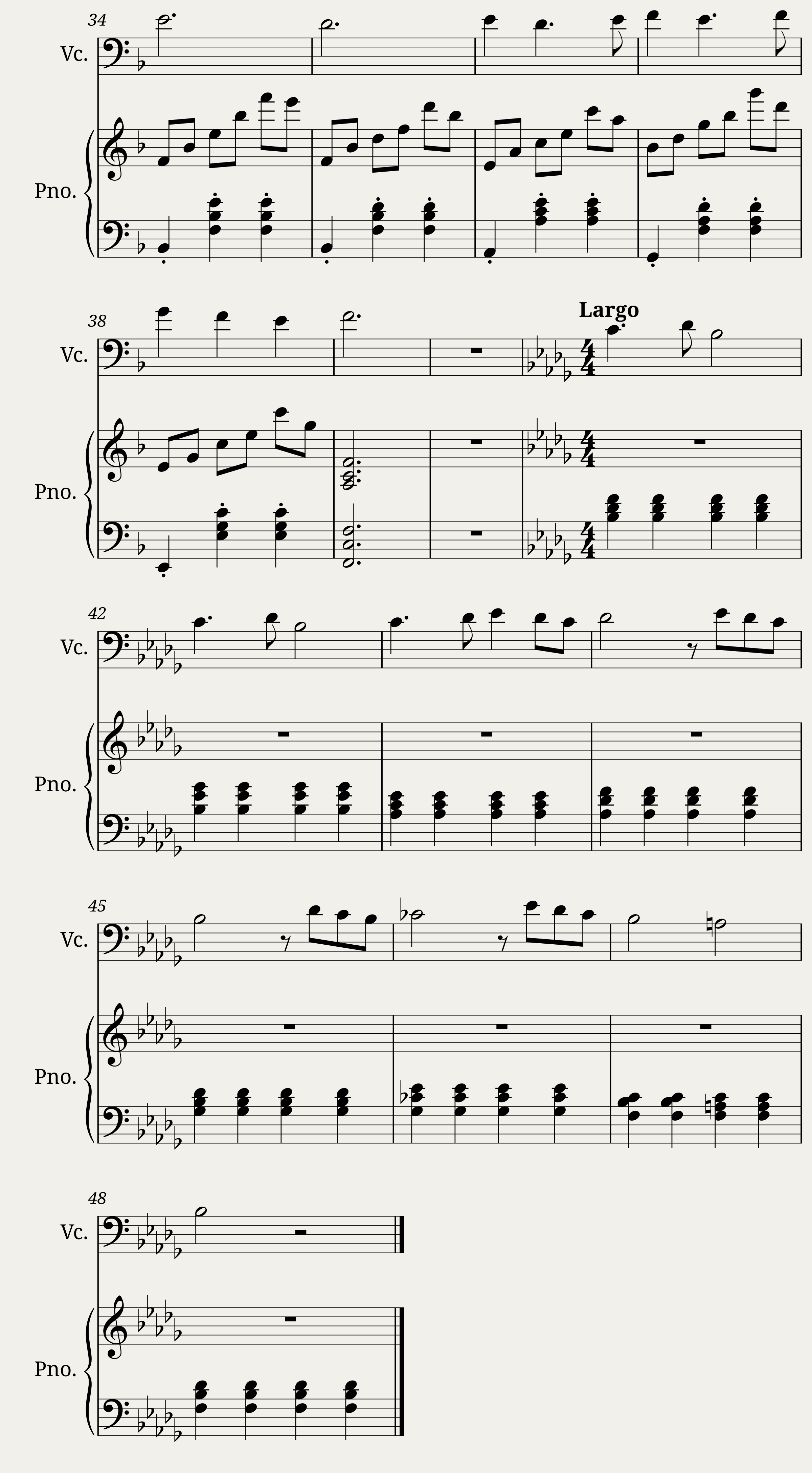 Themes for Solo Cello — 3/3