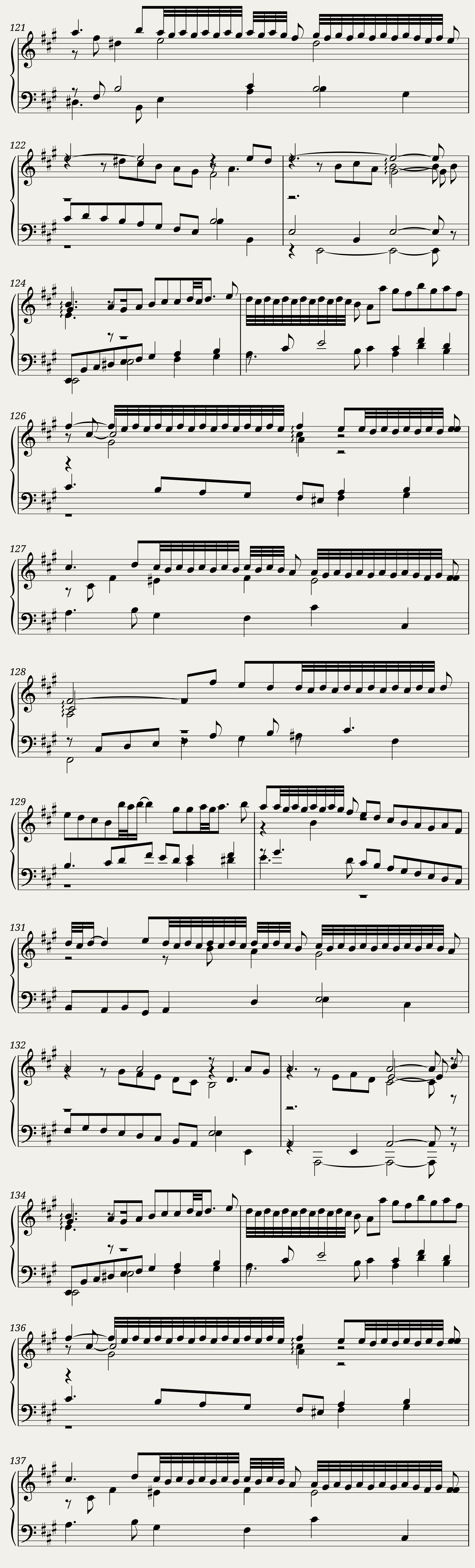 BWV 806: English Suite I (A = 415 Hz) — 10/43