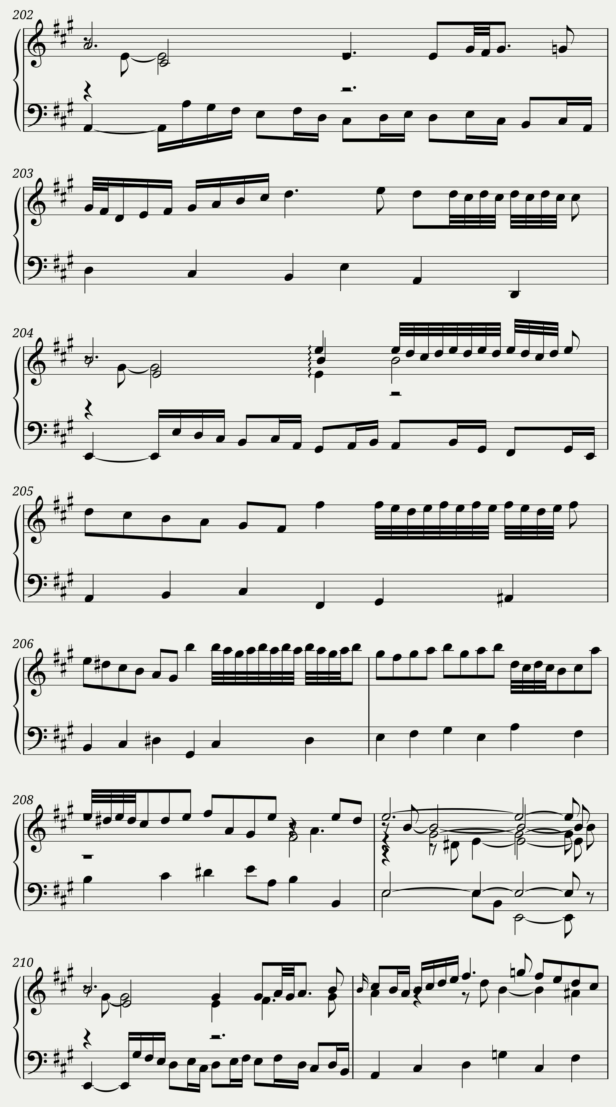 BWV 806: English Suite I (A = 415 Hz) — 18/43