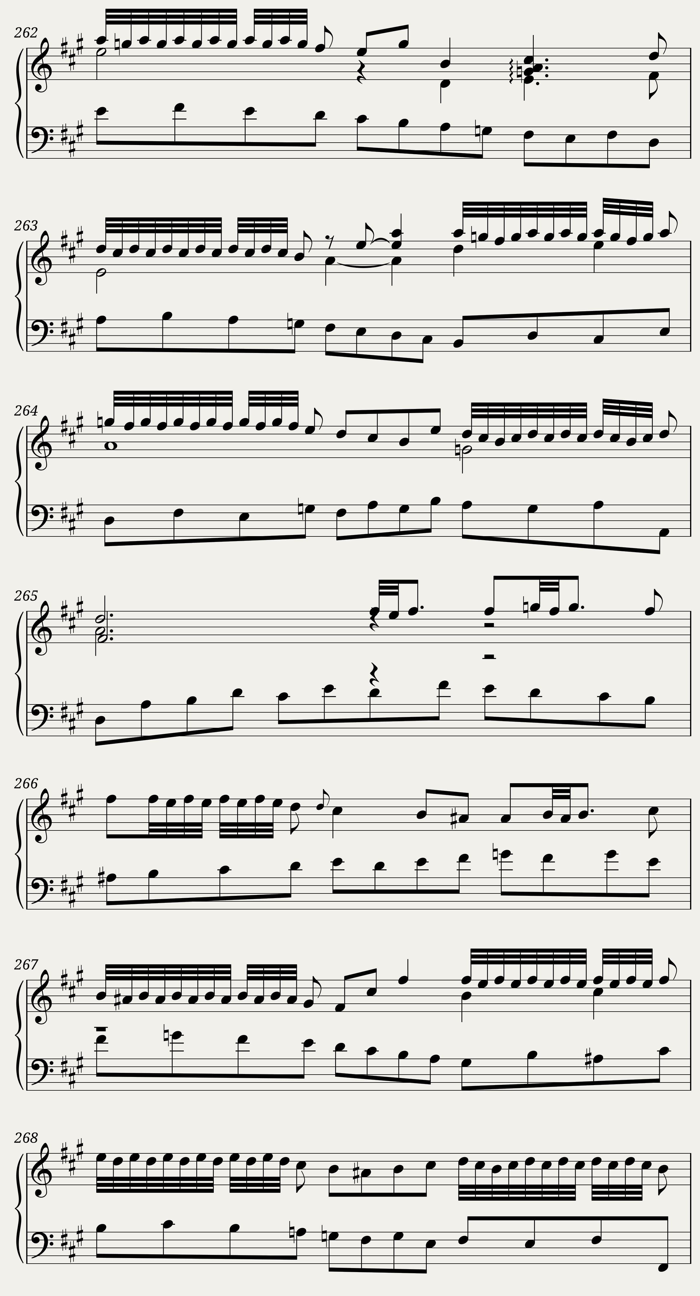 BWV 806: English Suite I (A = 415 Hz) — 23/43