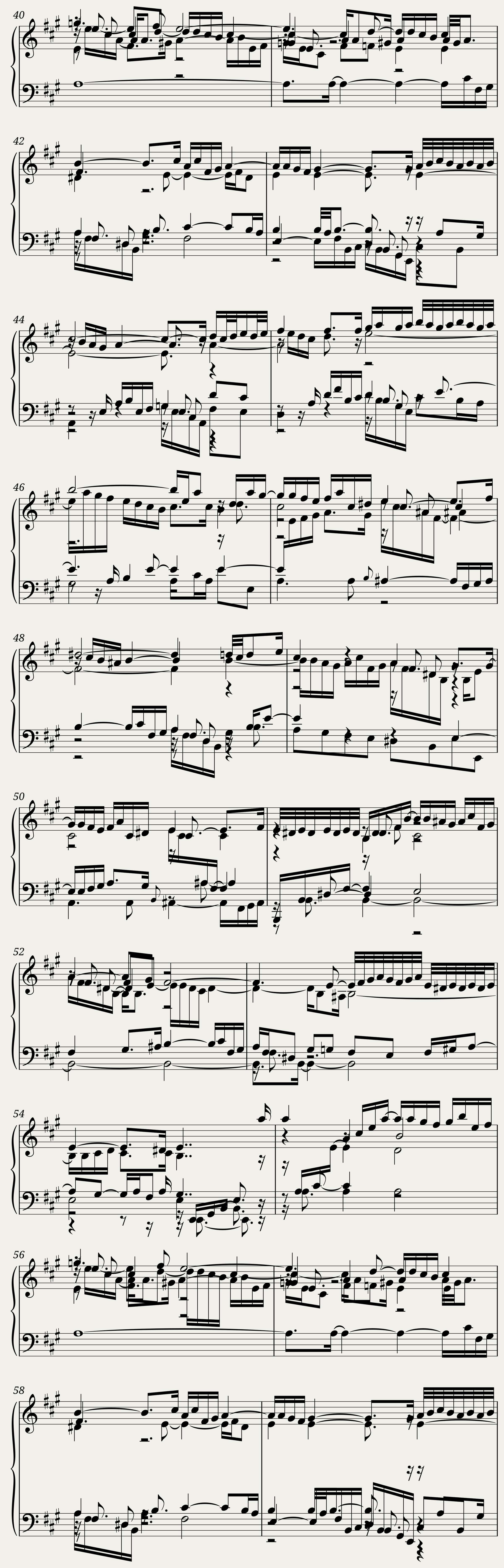BWV 806: English Suite I (A = 415 Hz) — 4/43