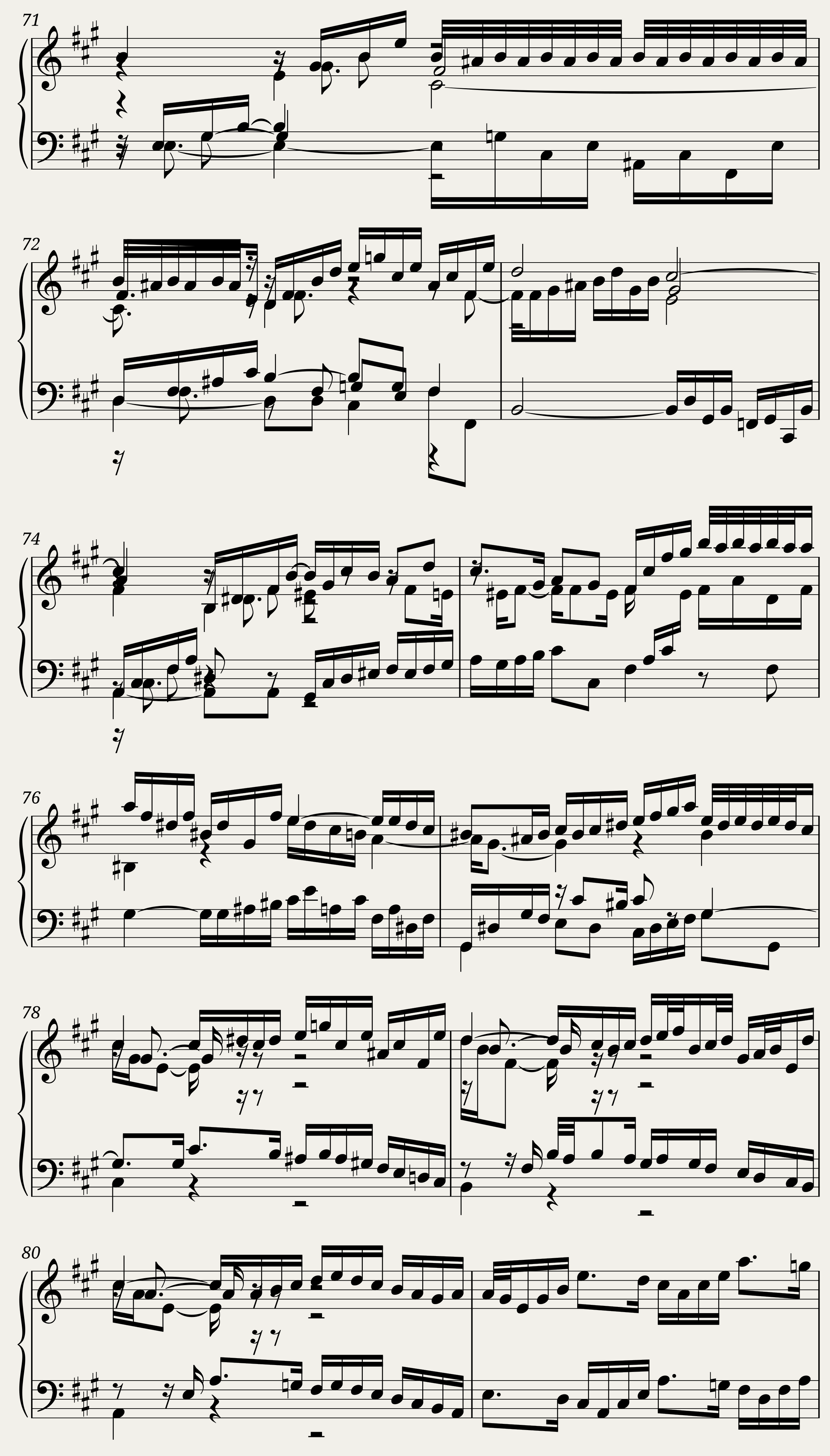 BWV 806: English Suite I (A = 415 Hz) — 6/43
