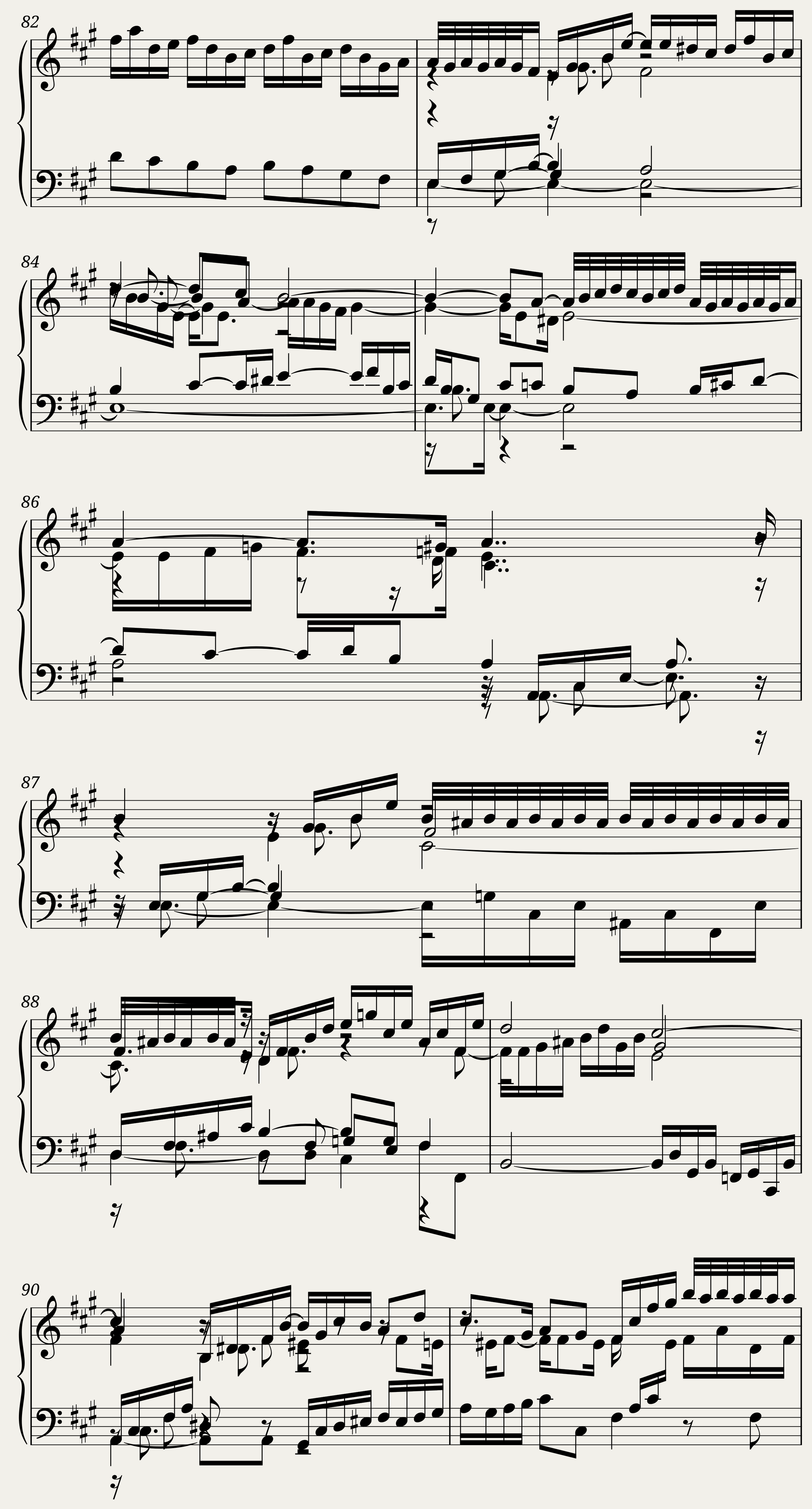 BWV 806: English Suite I (A = 415 Hz) — 7/43