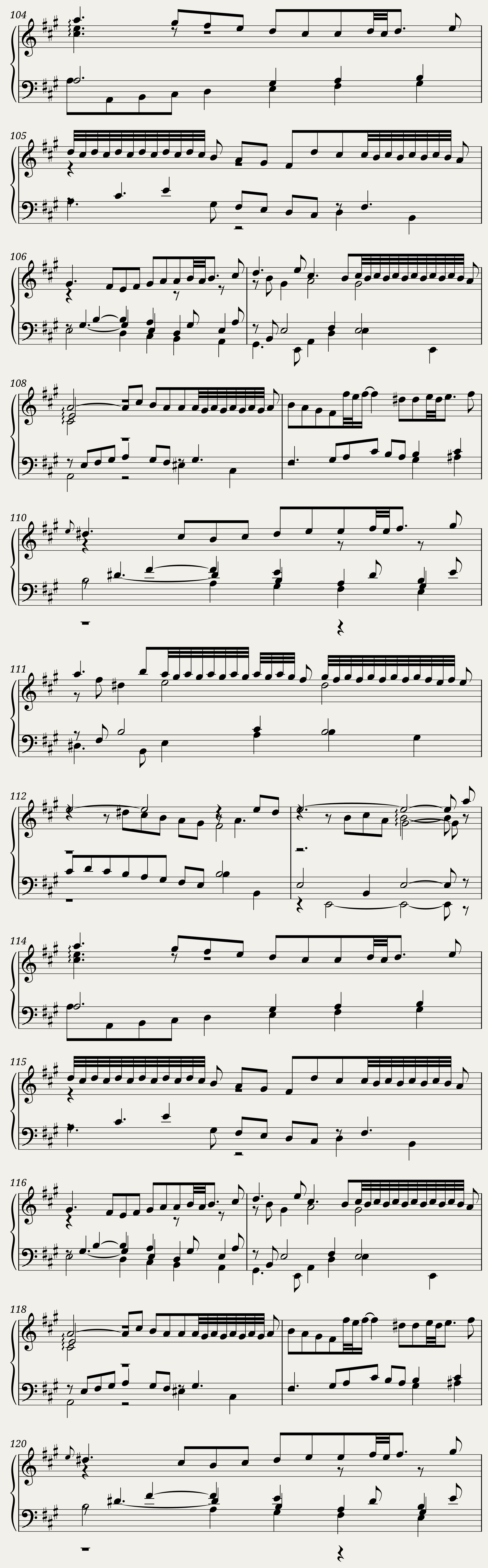 BWV 806: English Suite I (A = 415 Hz) — 9/43