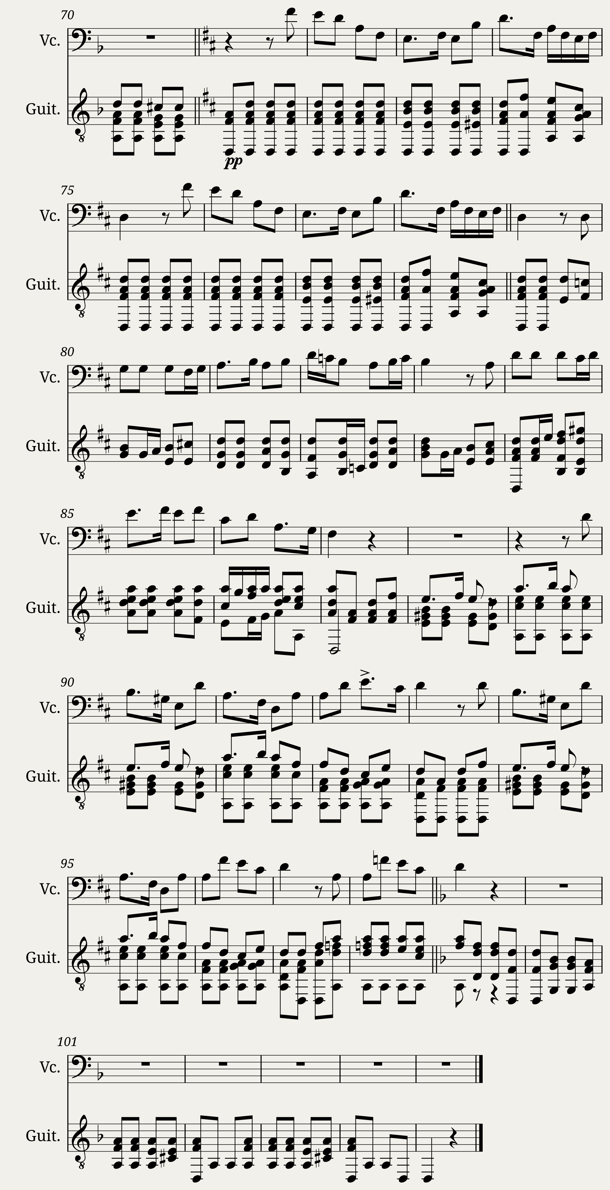 Franz Schubert. Winterreise. I-Gute Nacht — 3/3