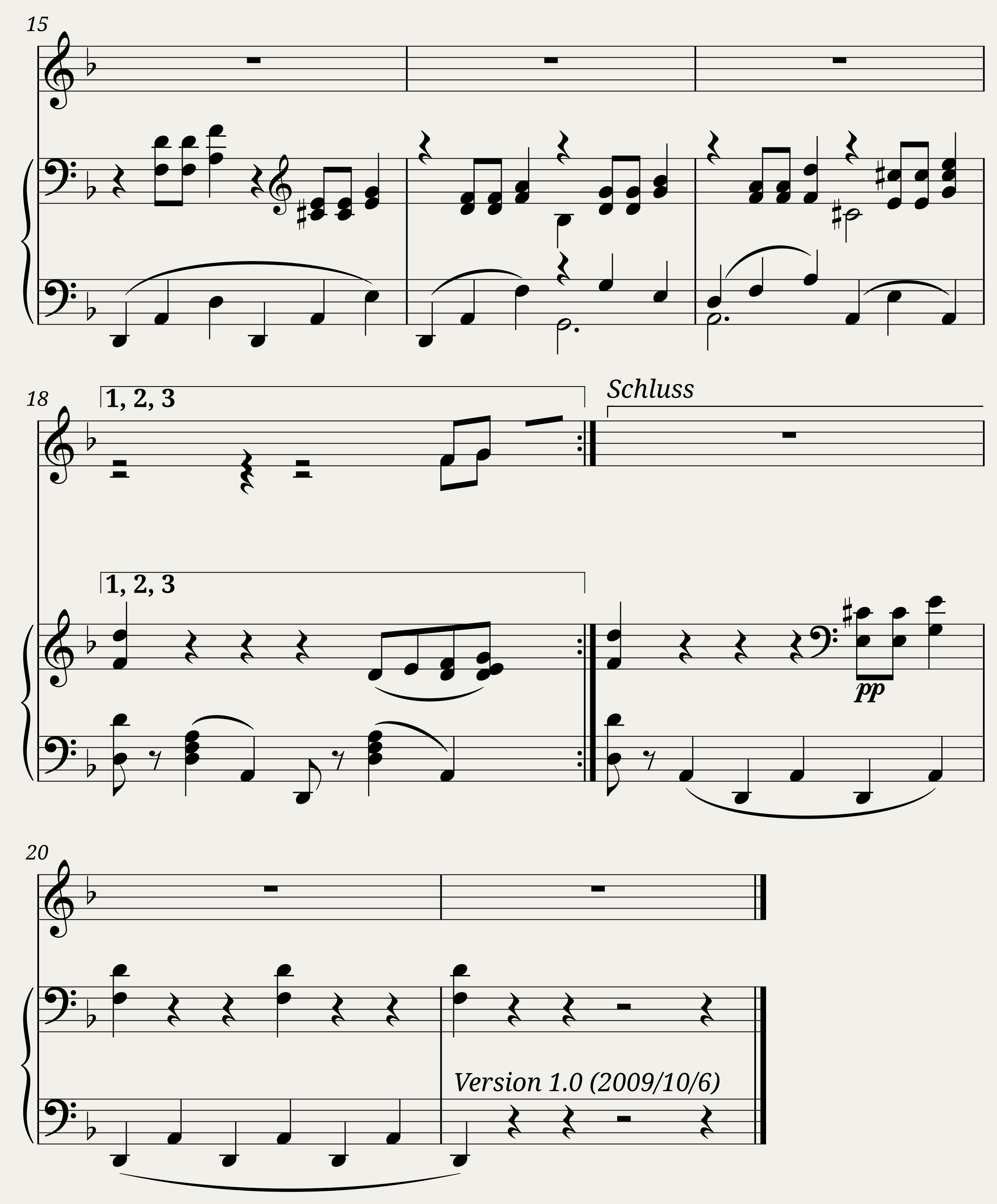 Schottisches Lied Op. 49 No. 3 - Alexander Fesca — 2/2
