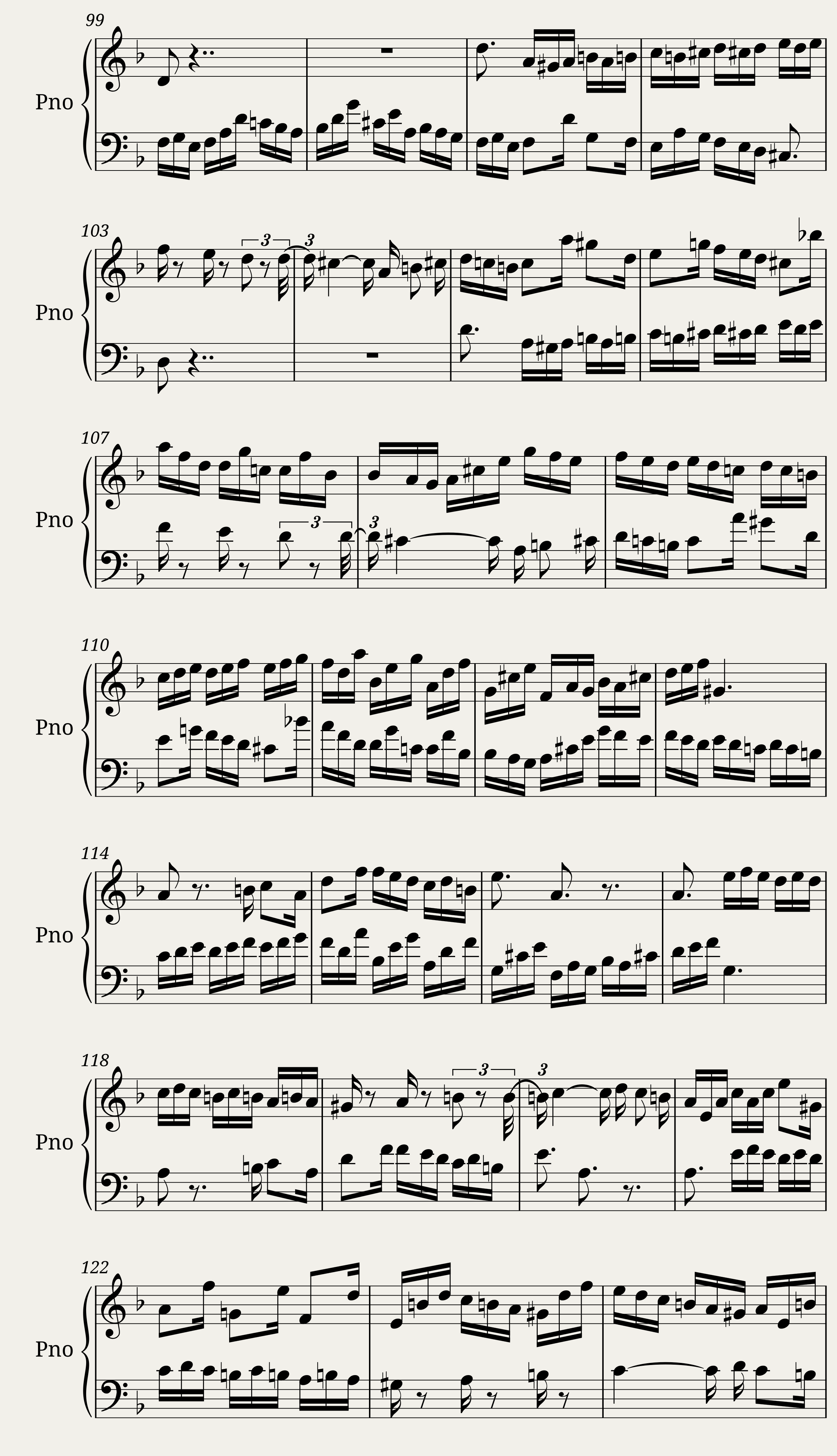 Die Kunst der Fuge, Contrapunctus XII - Canon alla Ottava — 5/7