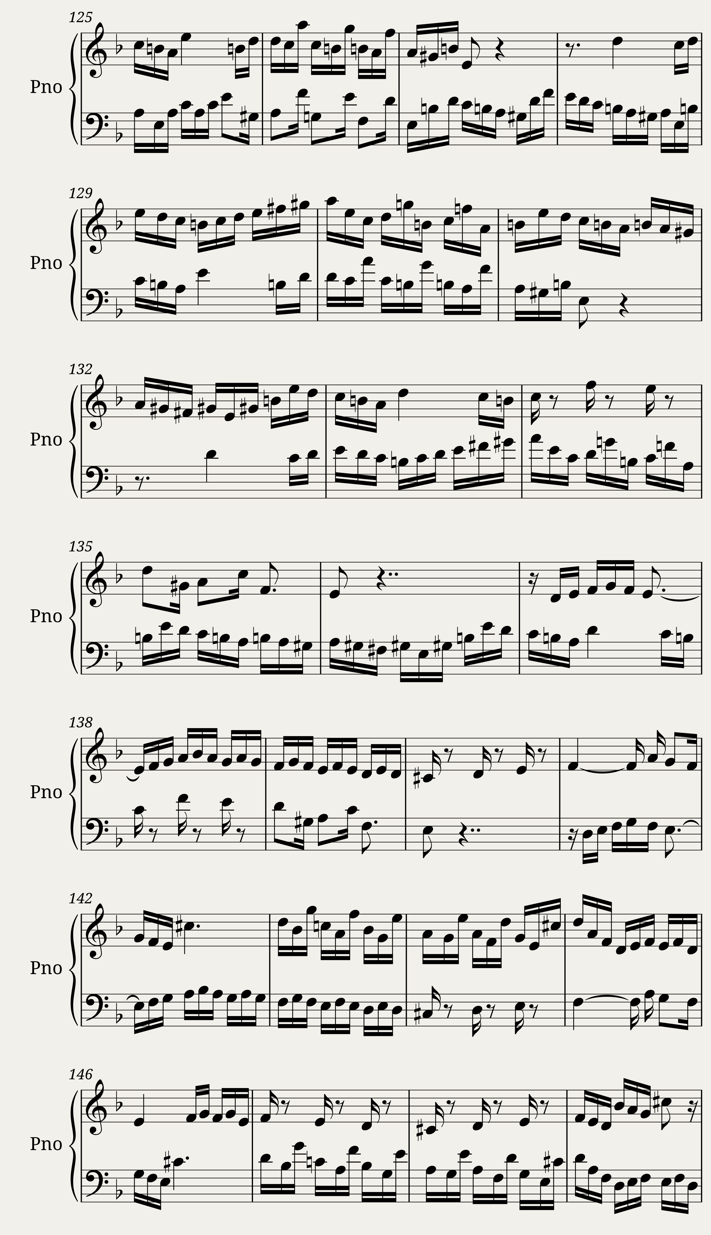 Die Kunst der Fuge, Contrapunctus XII - Canon alla Ottava — 6/7