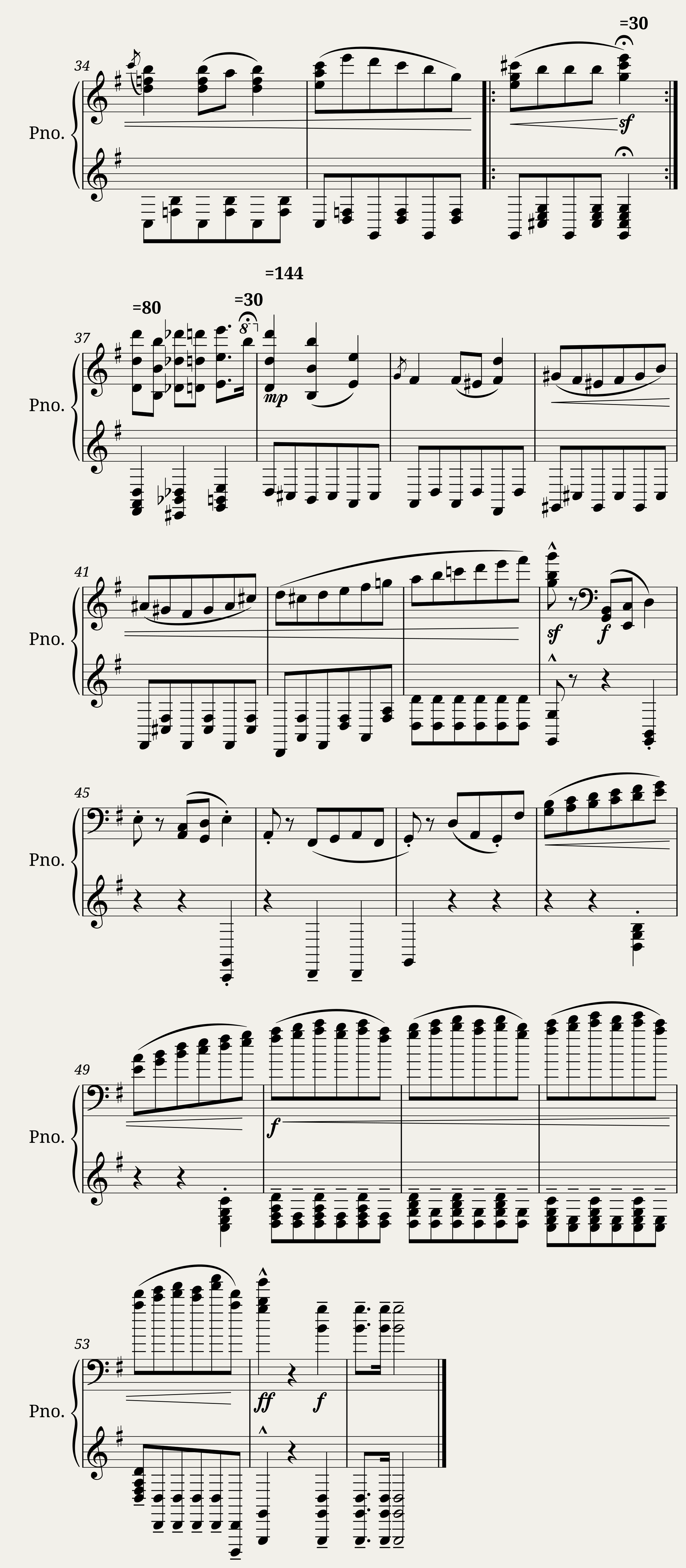 Sonata in G3 - Arrangement — 2/2