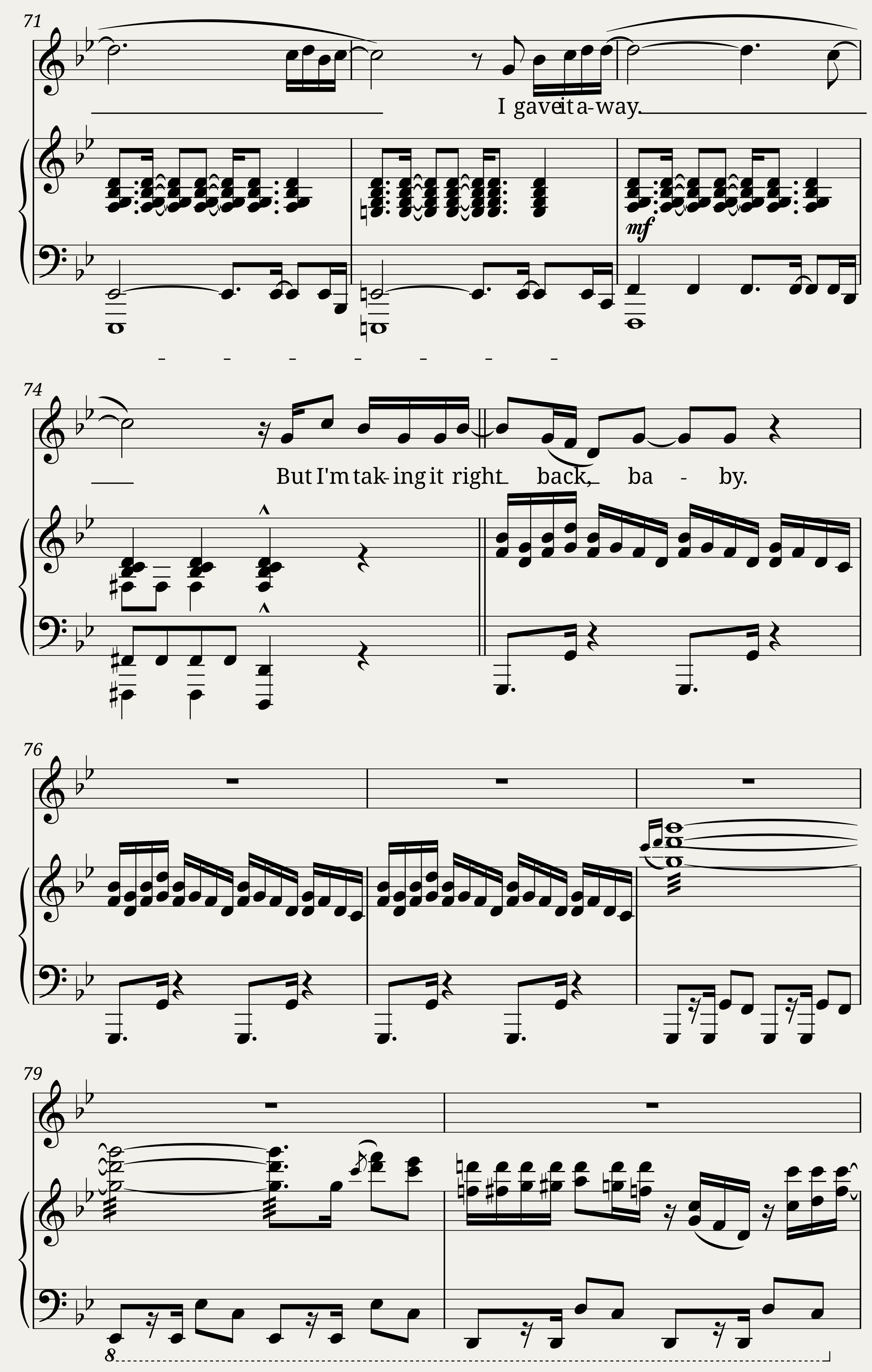 Jason's Song (Gave It Away) — 5/8