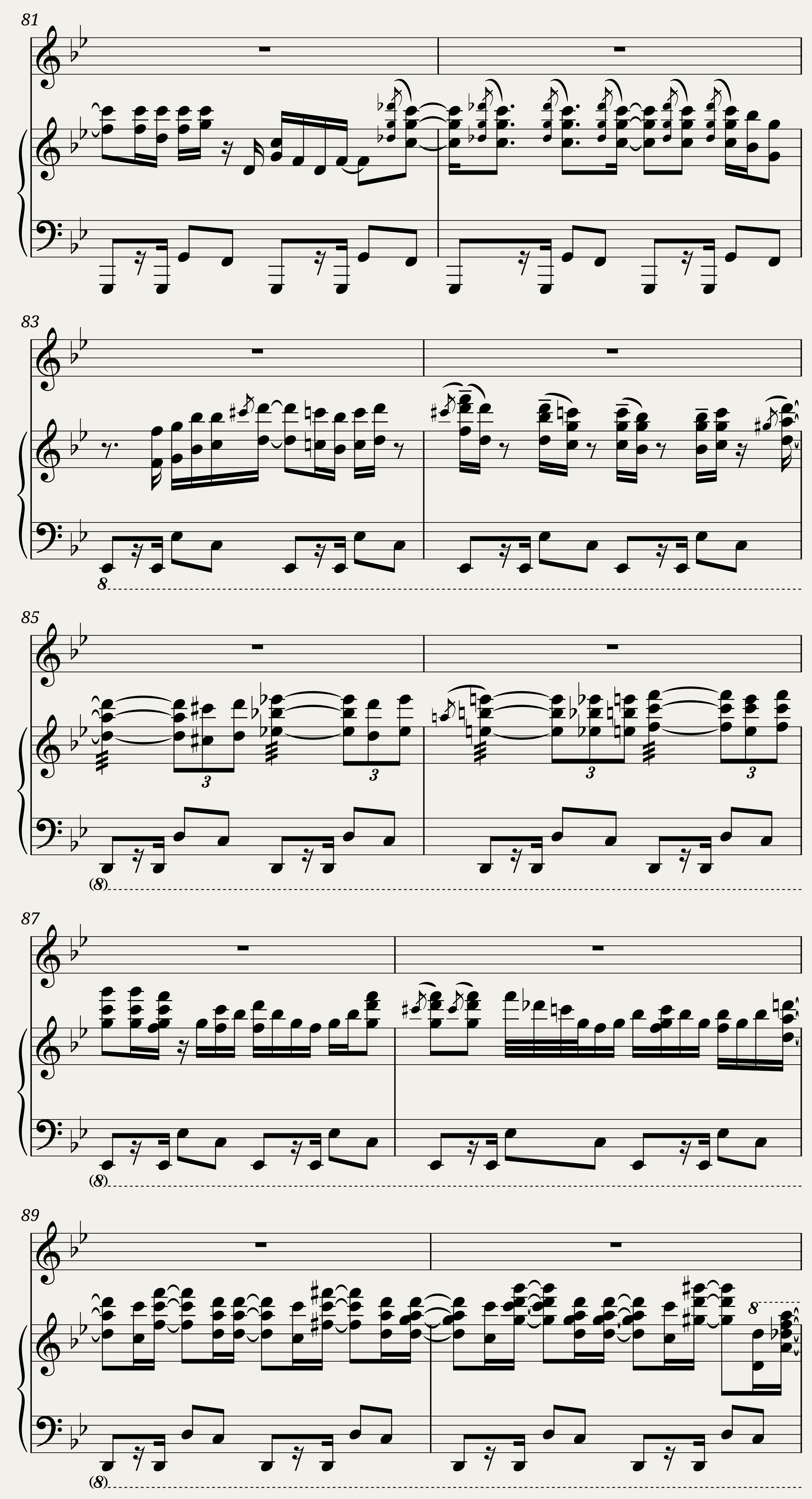 Jason's Song (Gave It Away) — 6/8