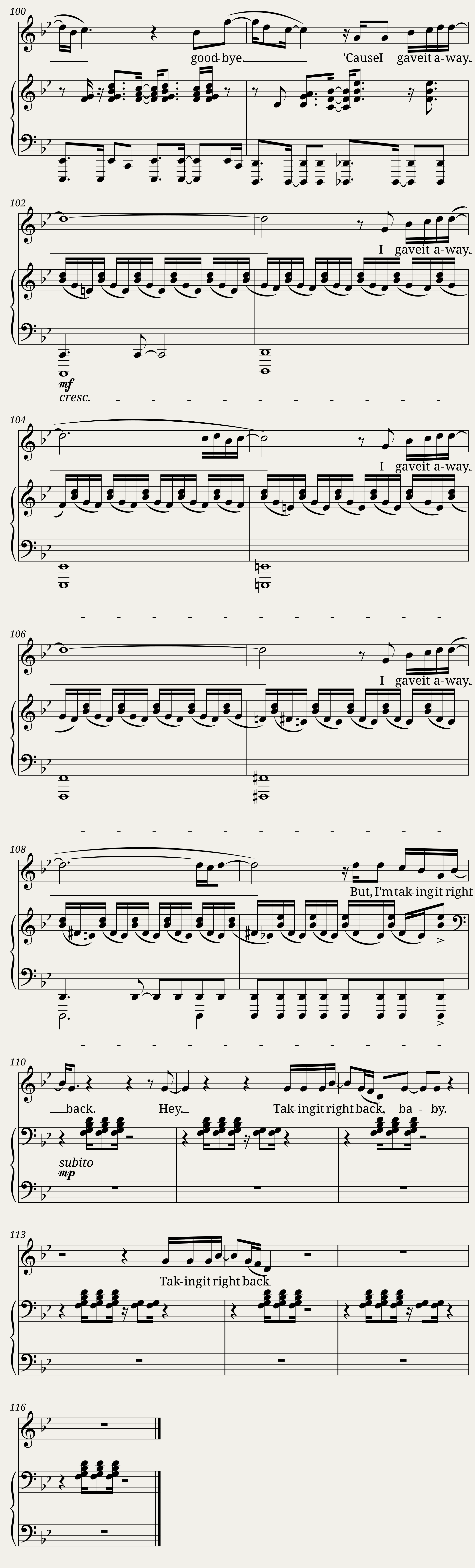 Jason's Song (Gave It Away) — 8/8
