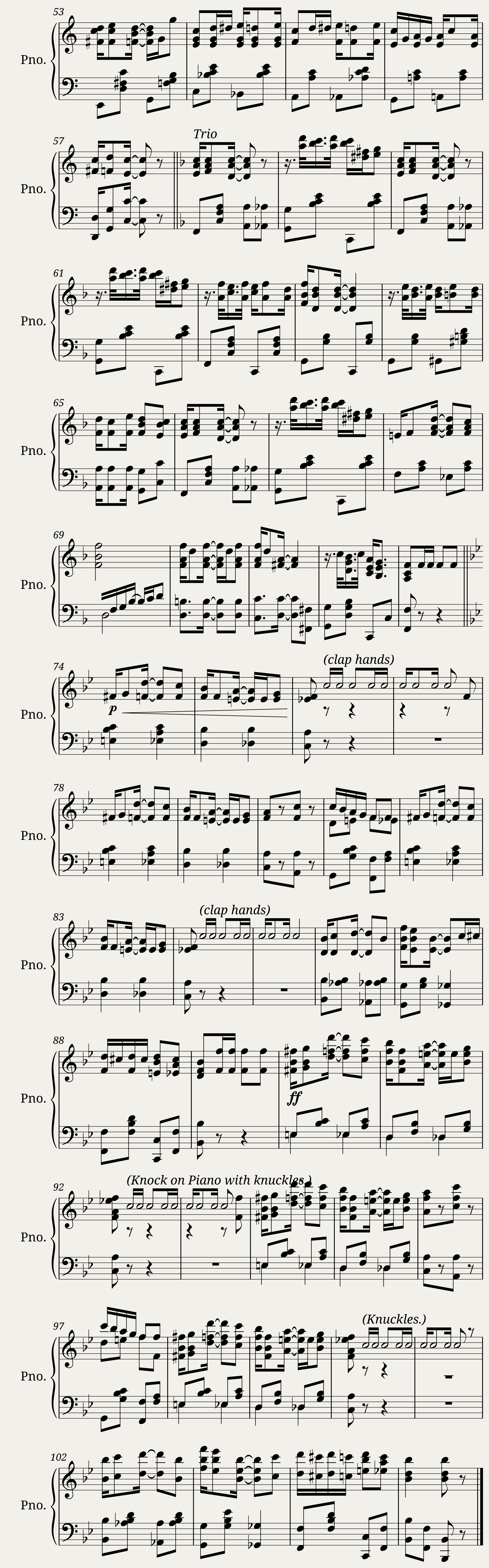 Carolina Fox Trot — 3/3