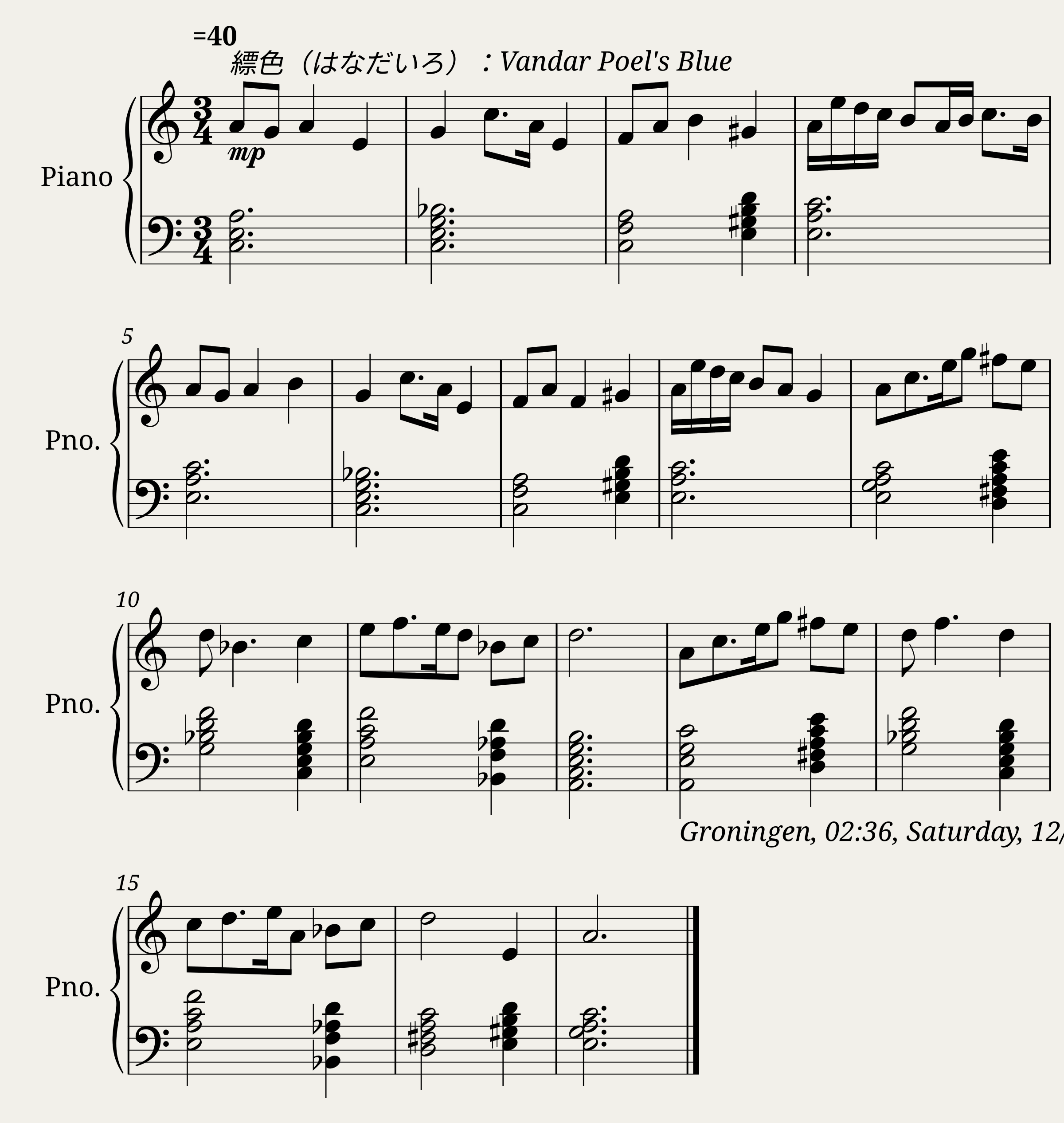 Op.2349 æãã¾ããã_A Morning Doze