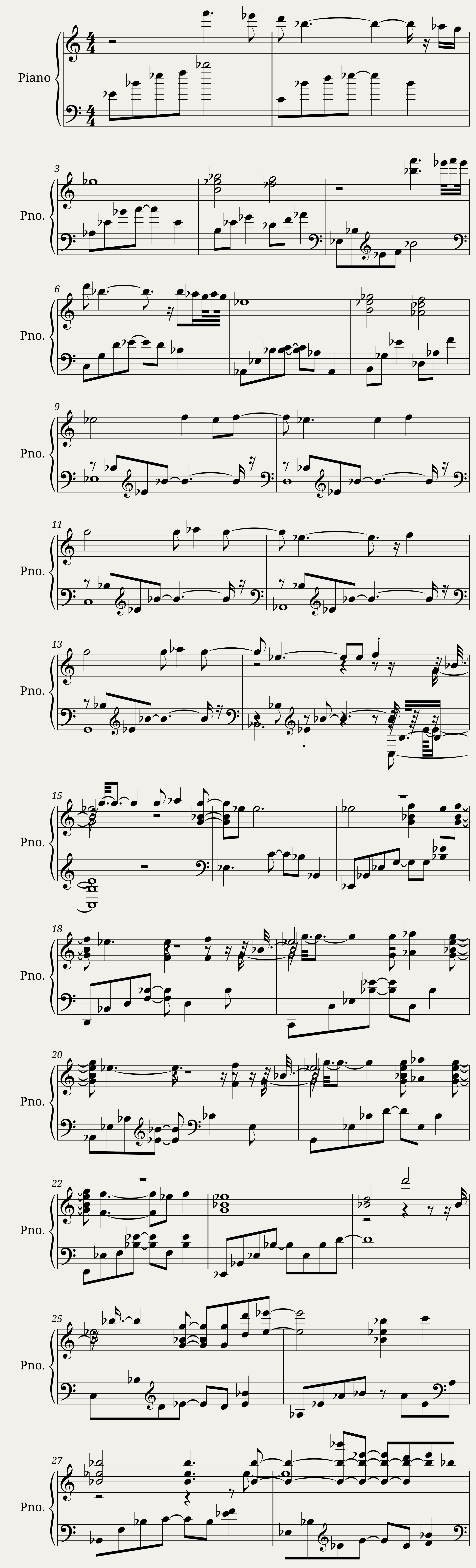 Grandest Etudes No.12 — 1/10