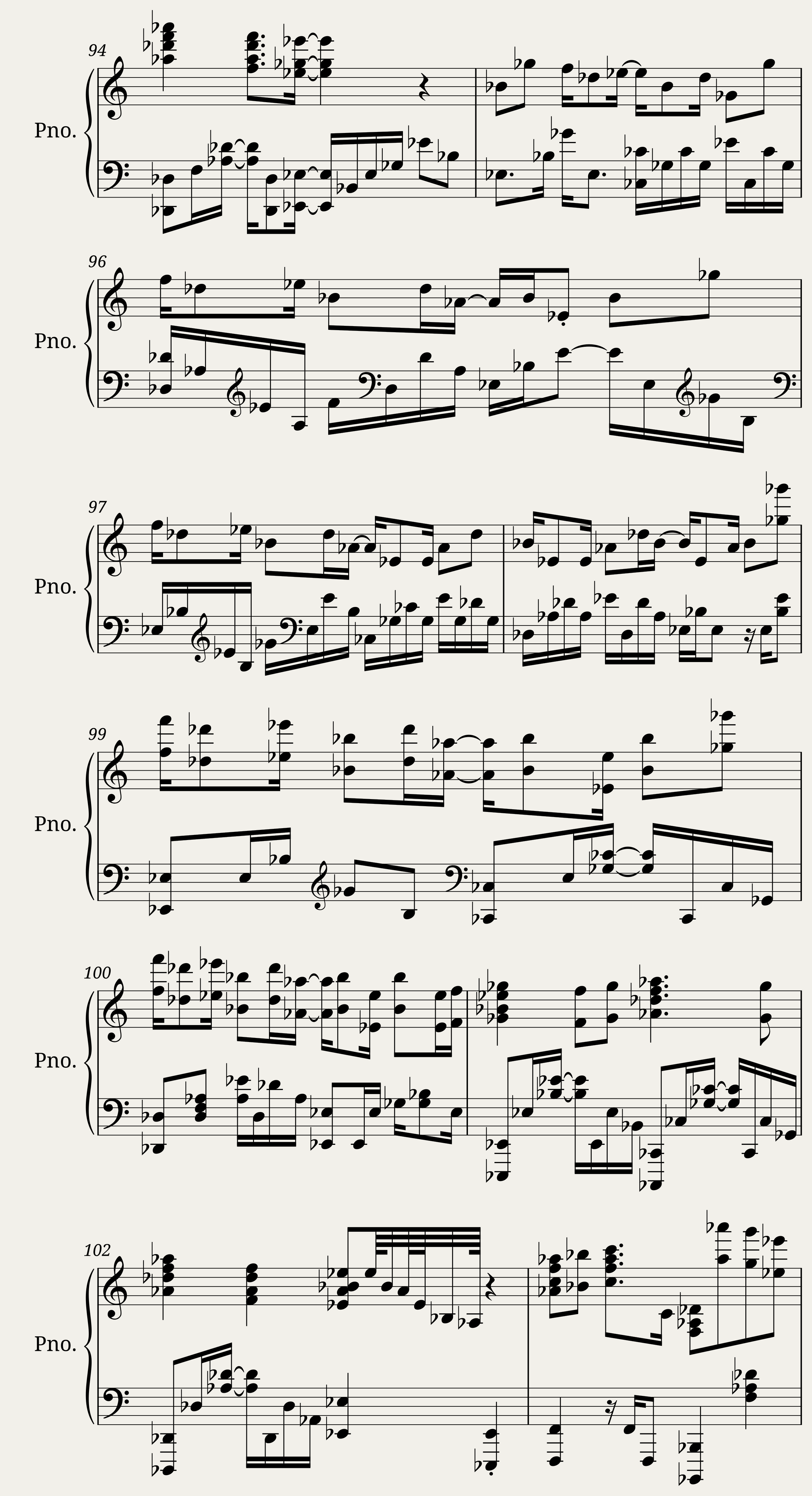 Grandest Etudes No.12 — 6/10