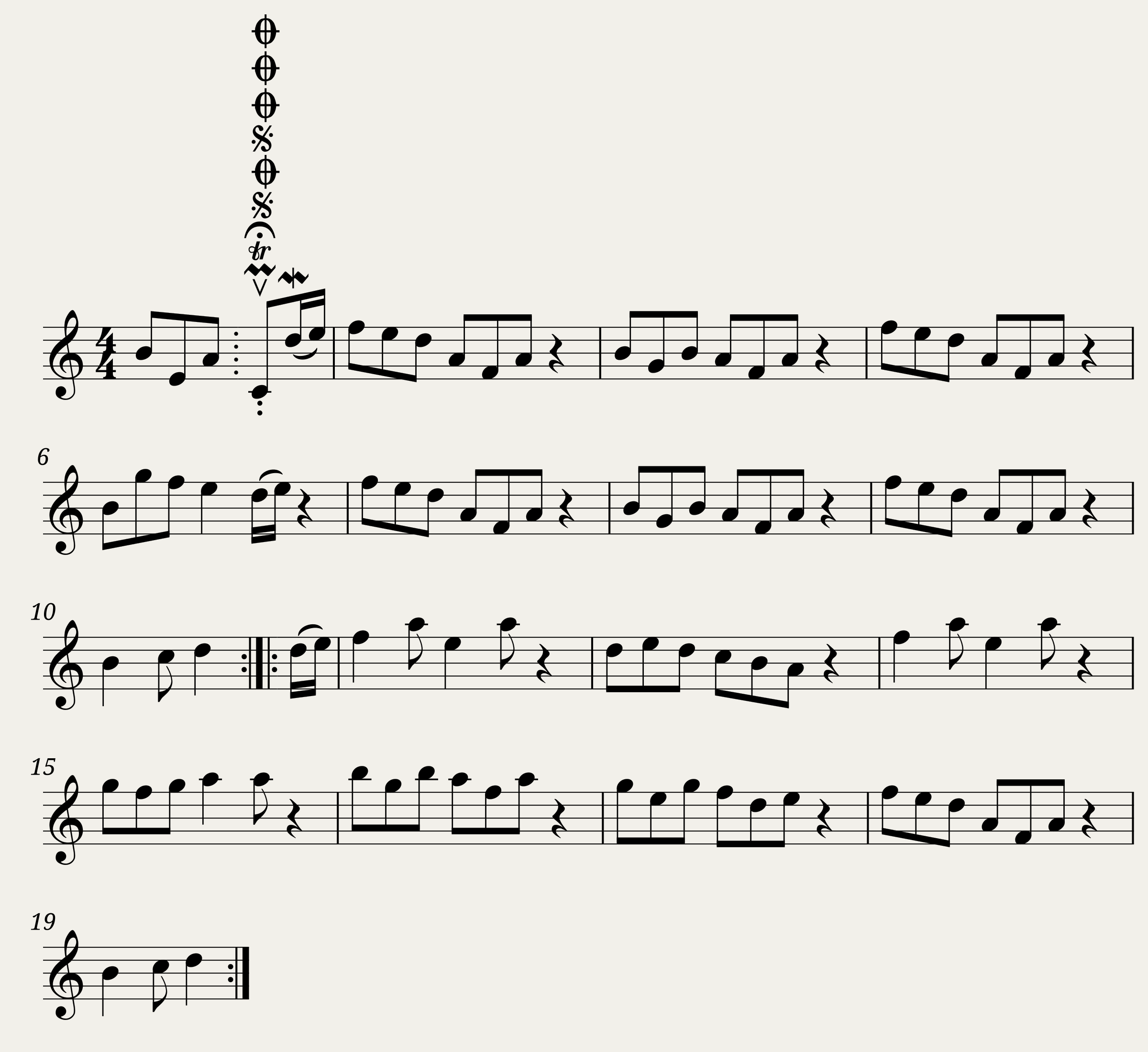 Yellow John (2nd Setting) (march) 1833
