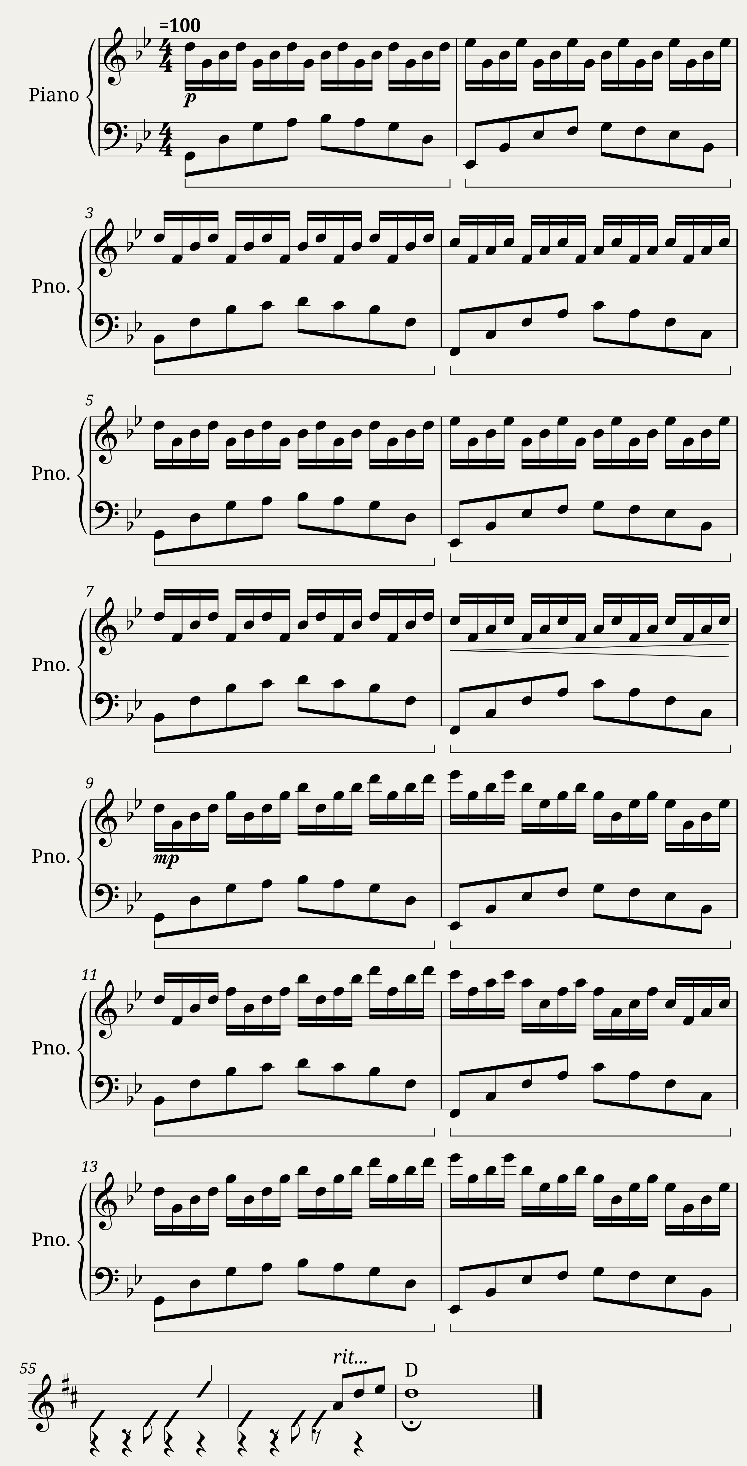 Etude In G Minor Shooting Star