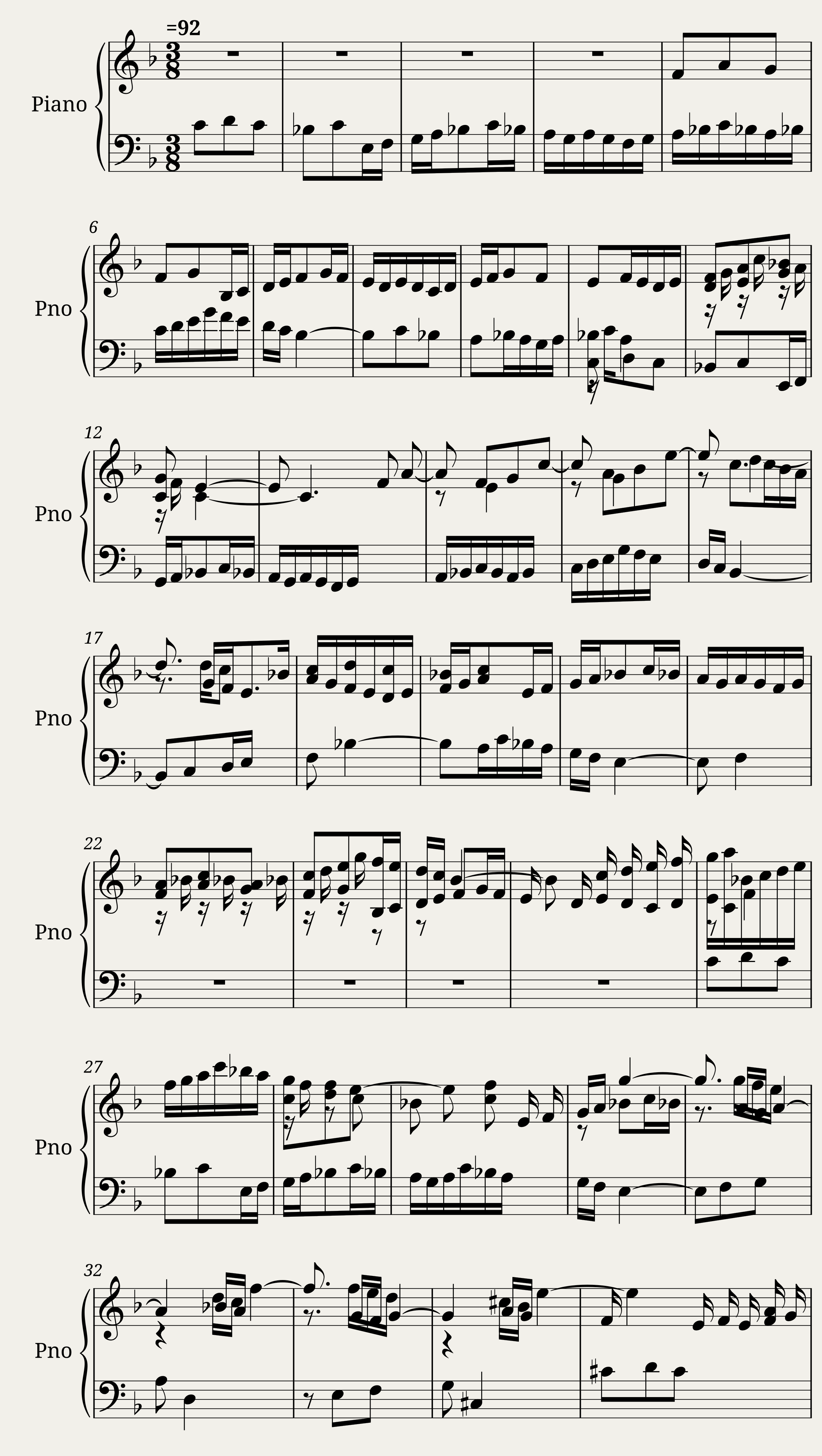 Das Wohltemperierte Clavier I, Fuga XI — 1/2