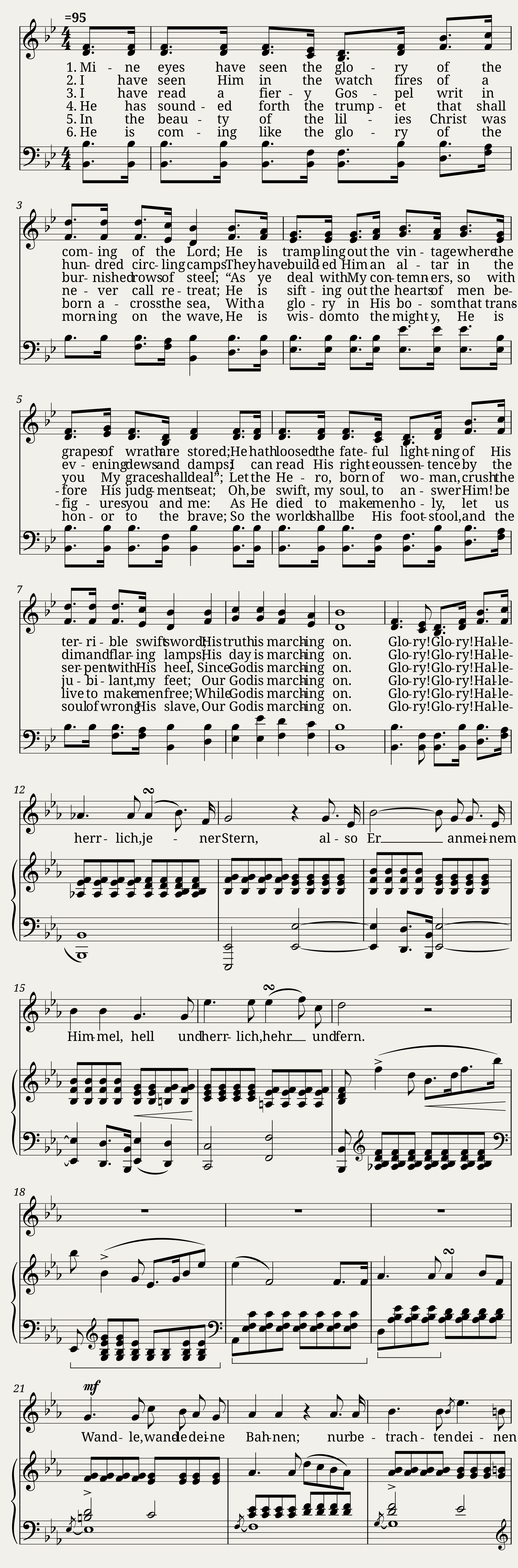 Battle hymn of the republic - John William Steffe
