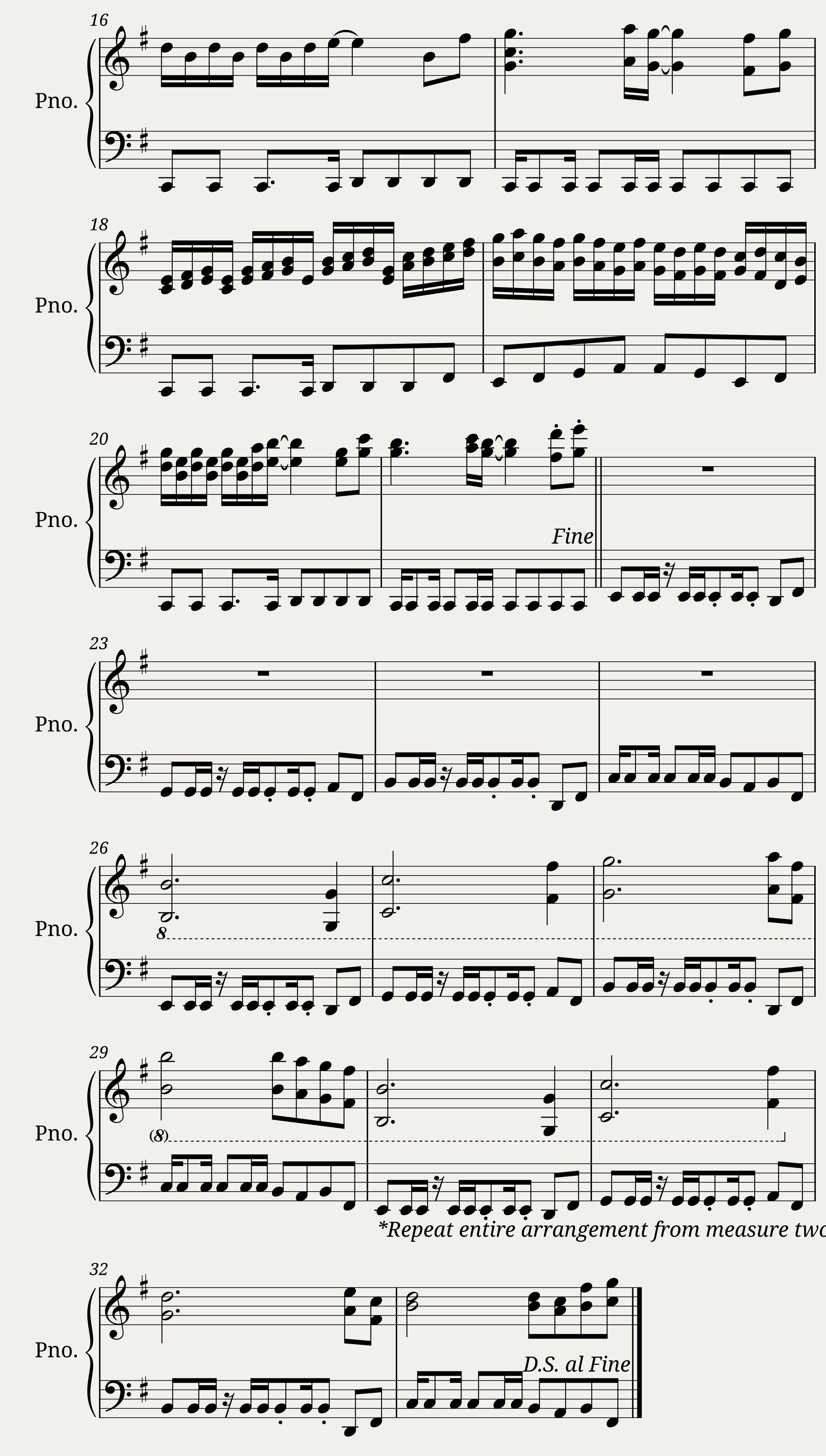 Loyal Protector (Adventures WIth Anxiety) For Piano — 2/2