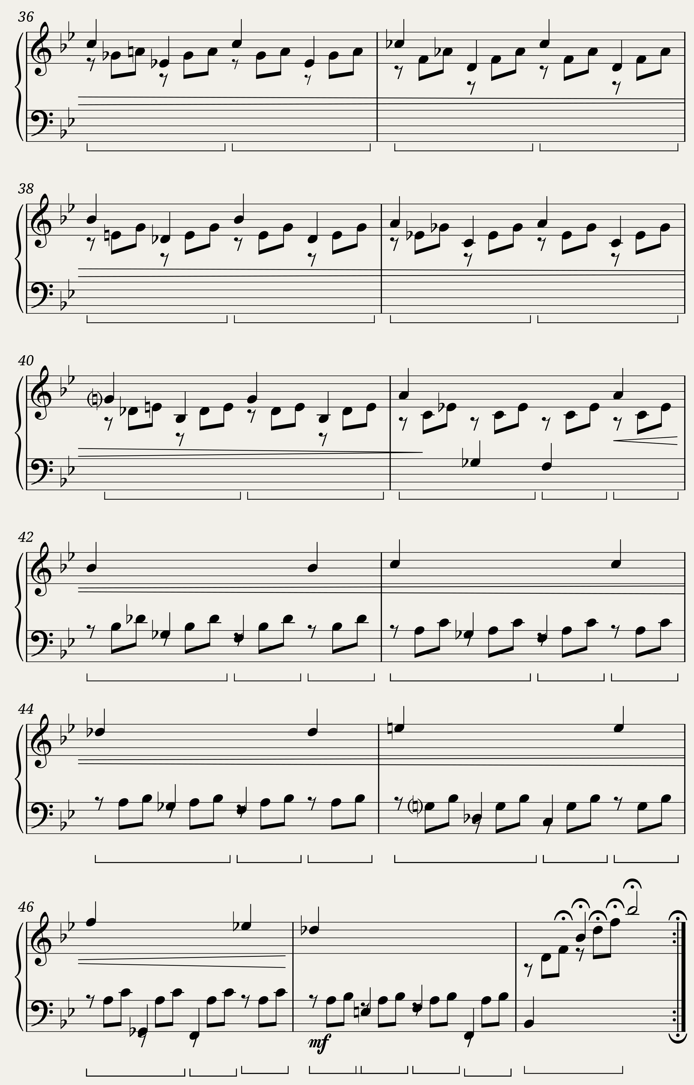 Bach - Partita I: Gigue — 3/3