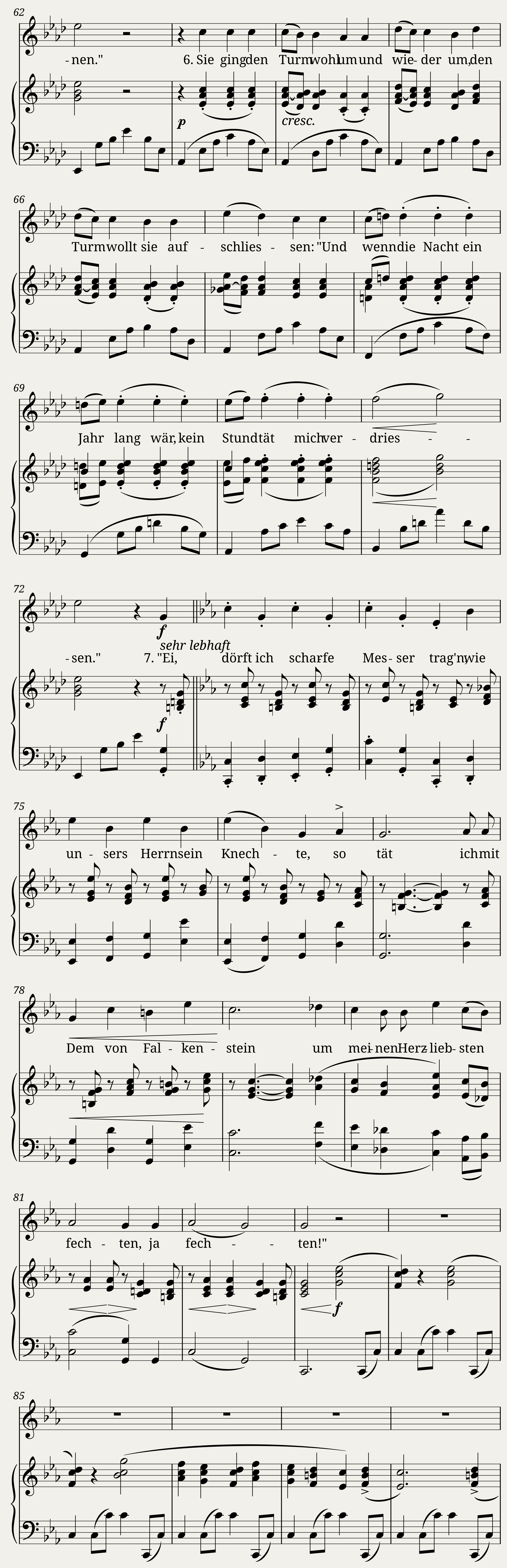 Das Lied vom Herrn von Falkenstein — 3/4