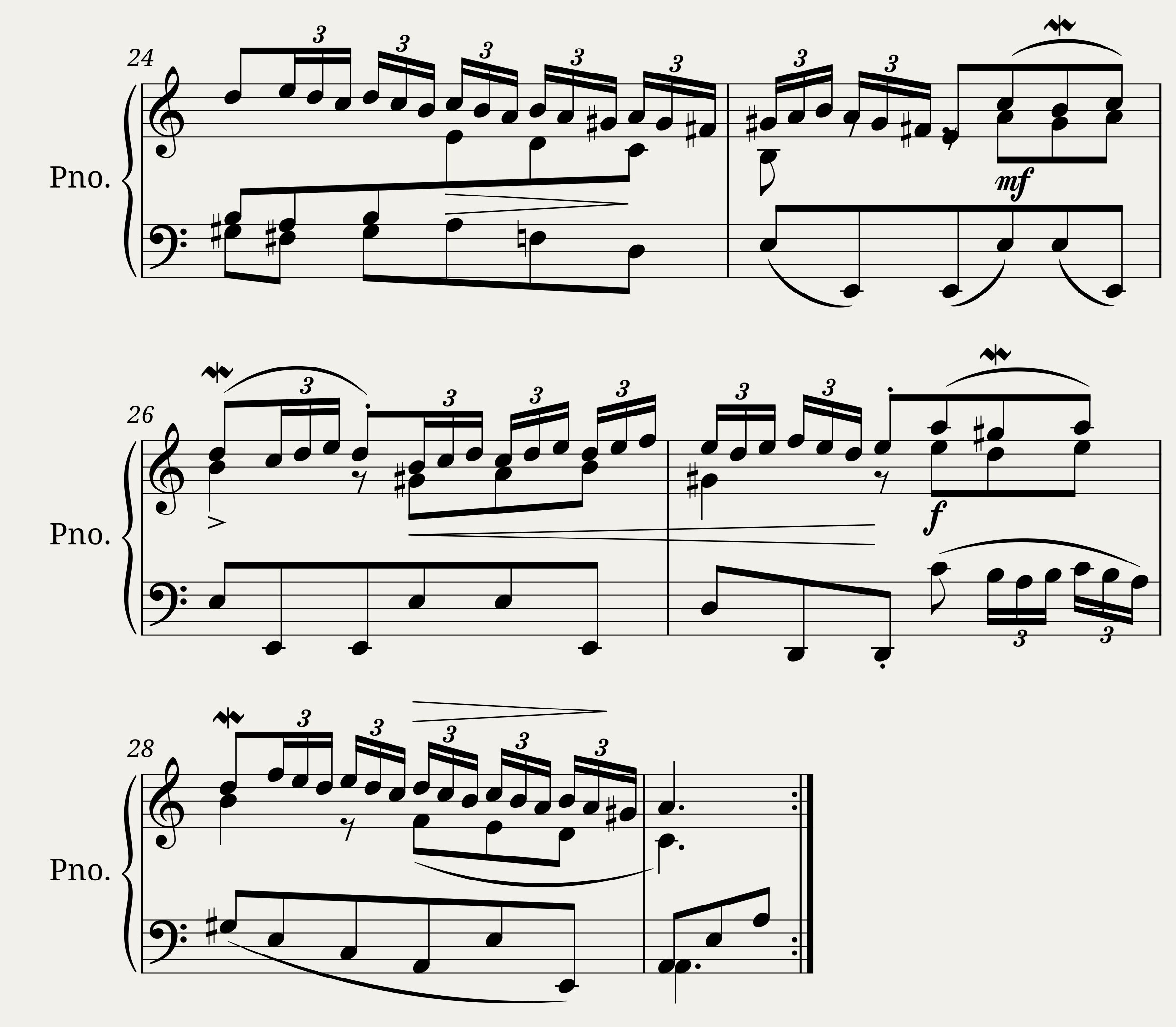 J.S. Bach Partita No.3 4. Sarabande — 2/2