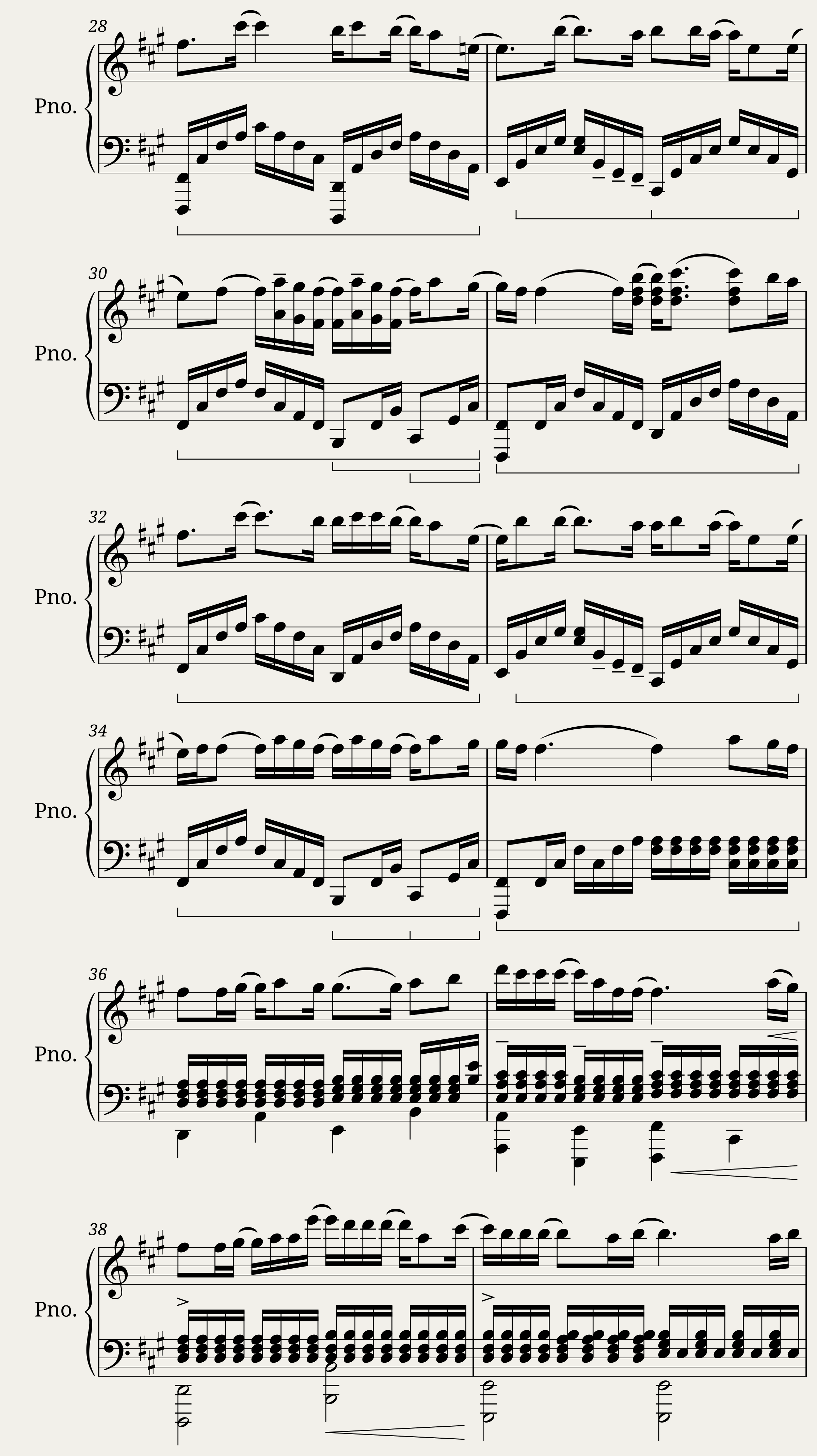 speechless sheet — 3/4