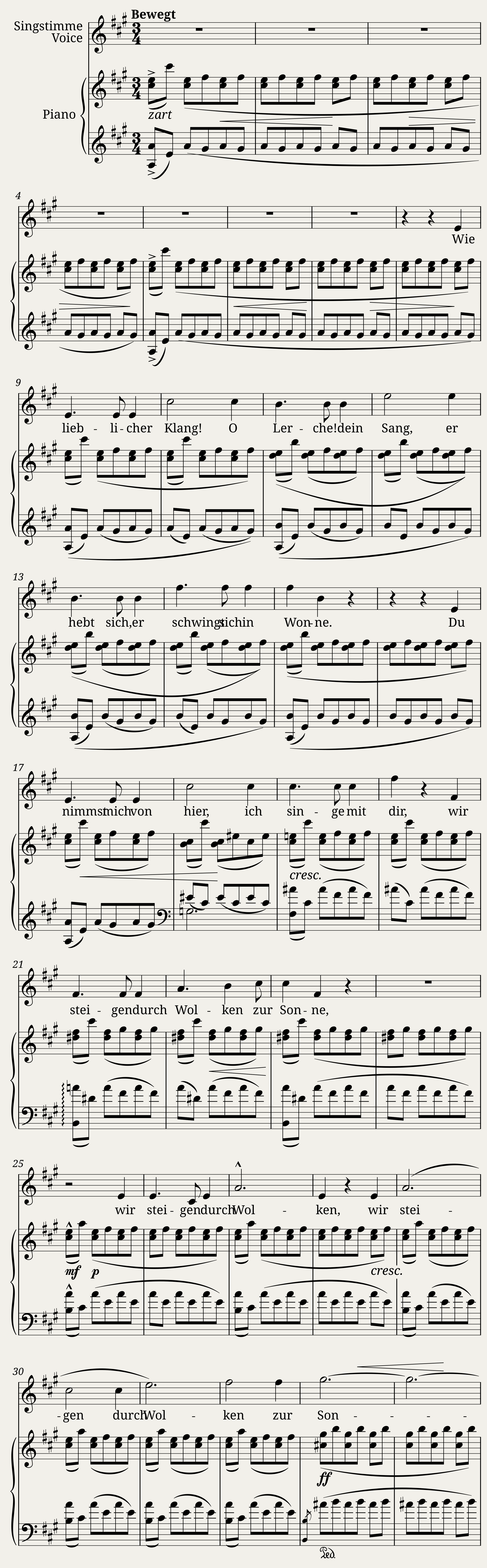 Lied des Gefangenen — 1/3