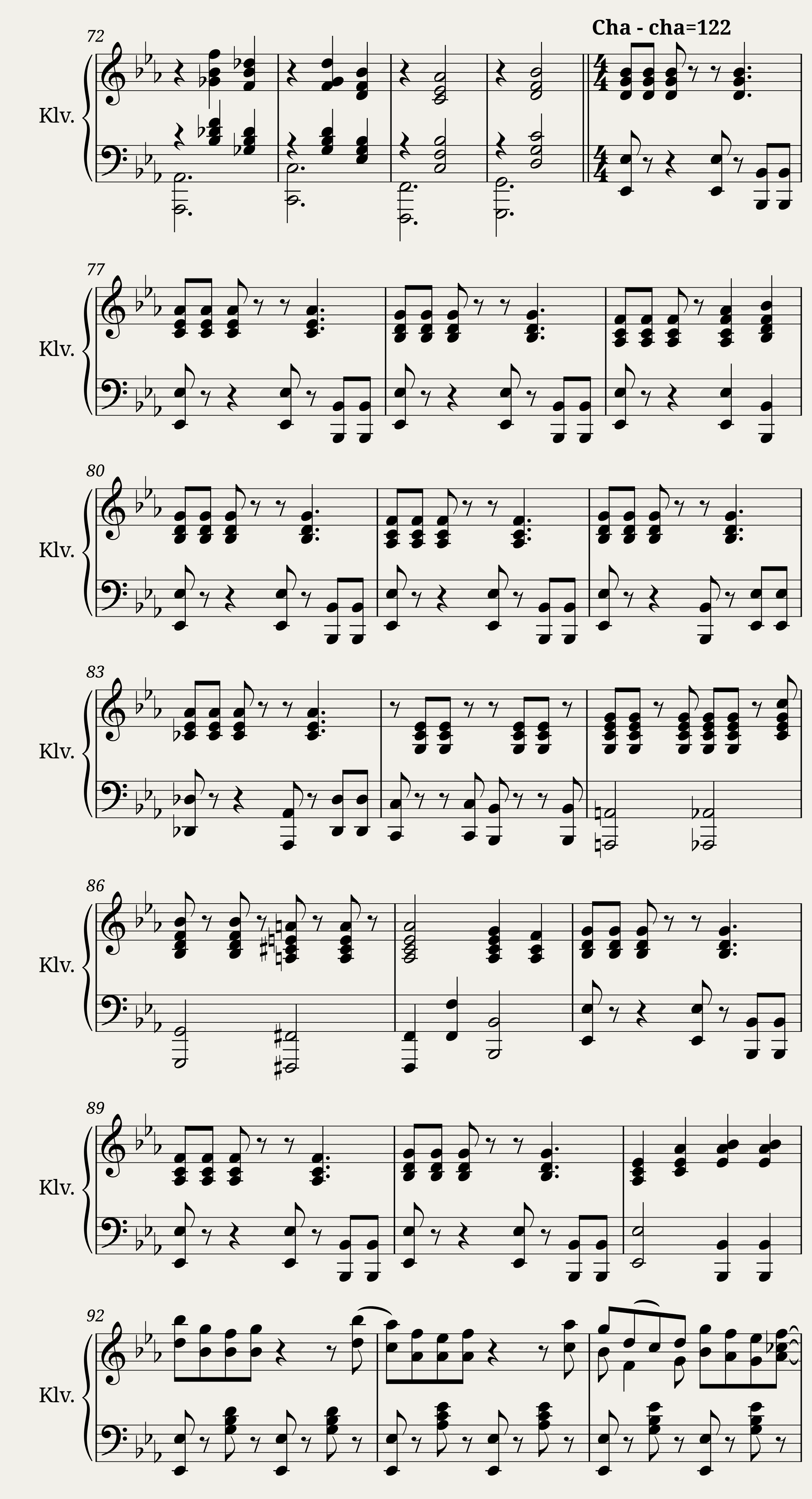 PETITE SUITE LATINE-Klavír — 4/7