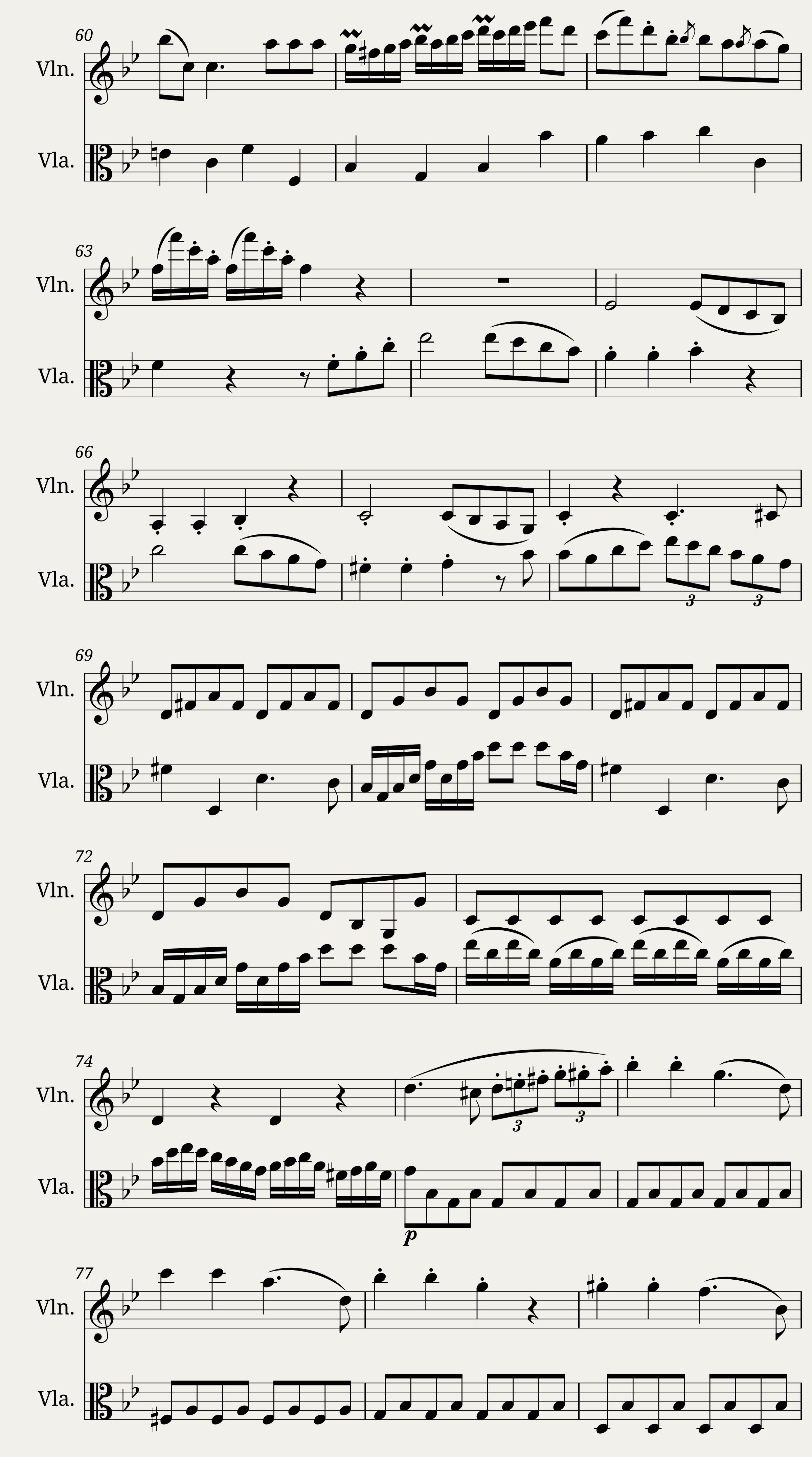 Six Duets for Violin and Viola — 4/9