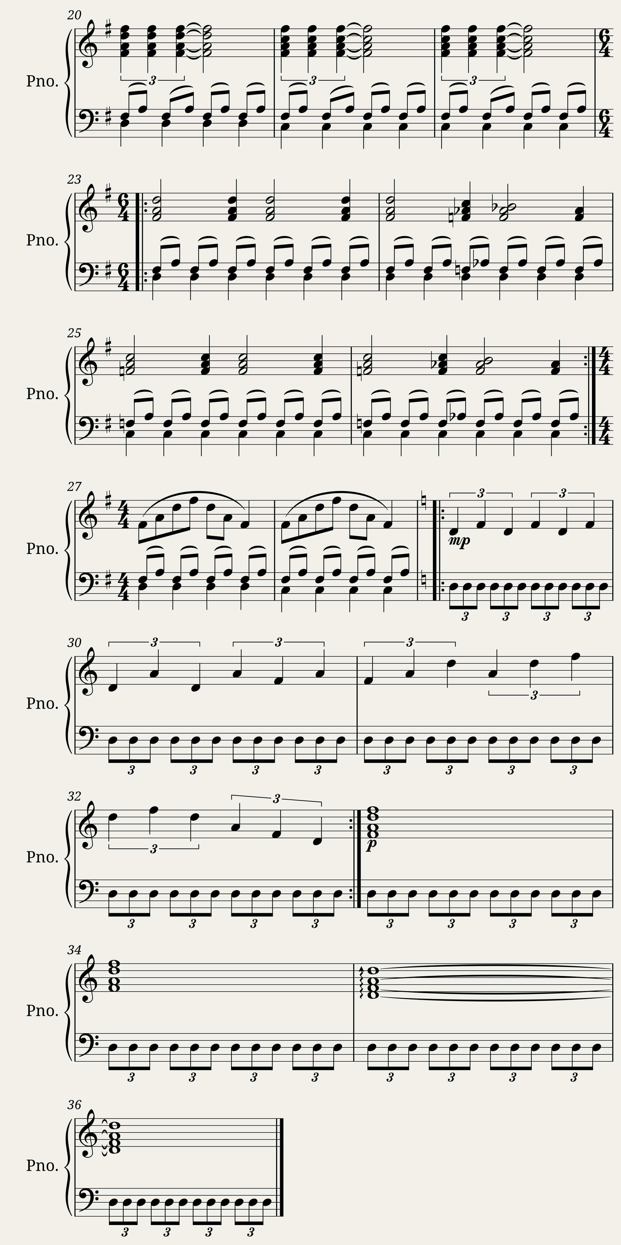 Pigeons op. 5 — 2/2