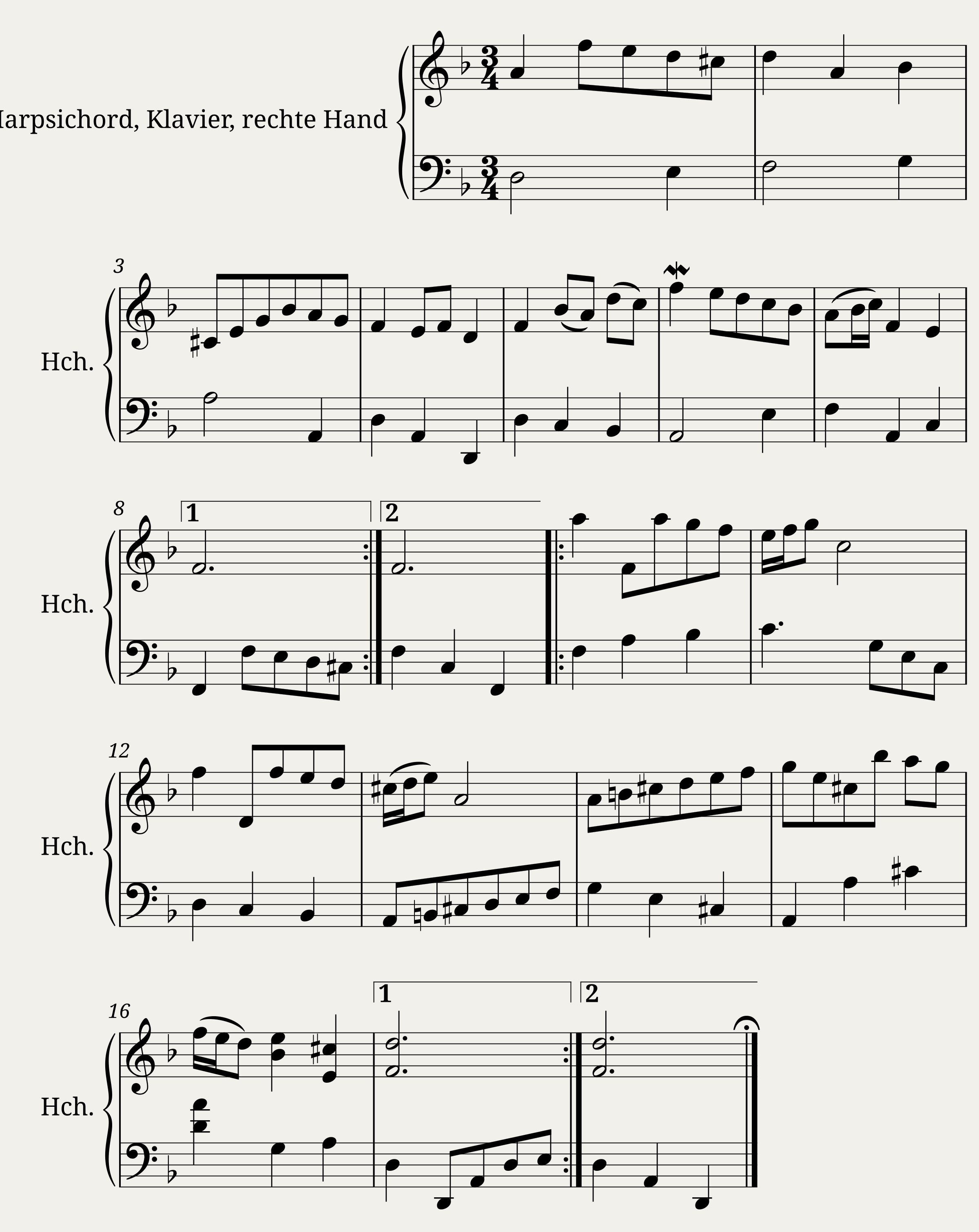 Menuet in D minor (BWV Anh. 132)