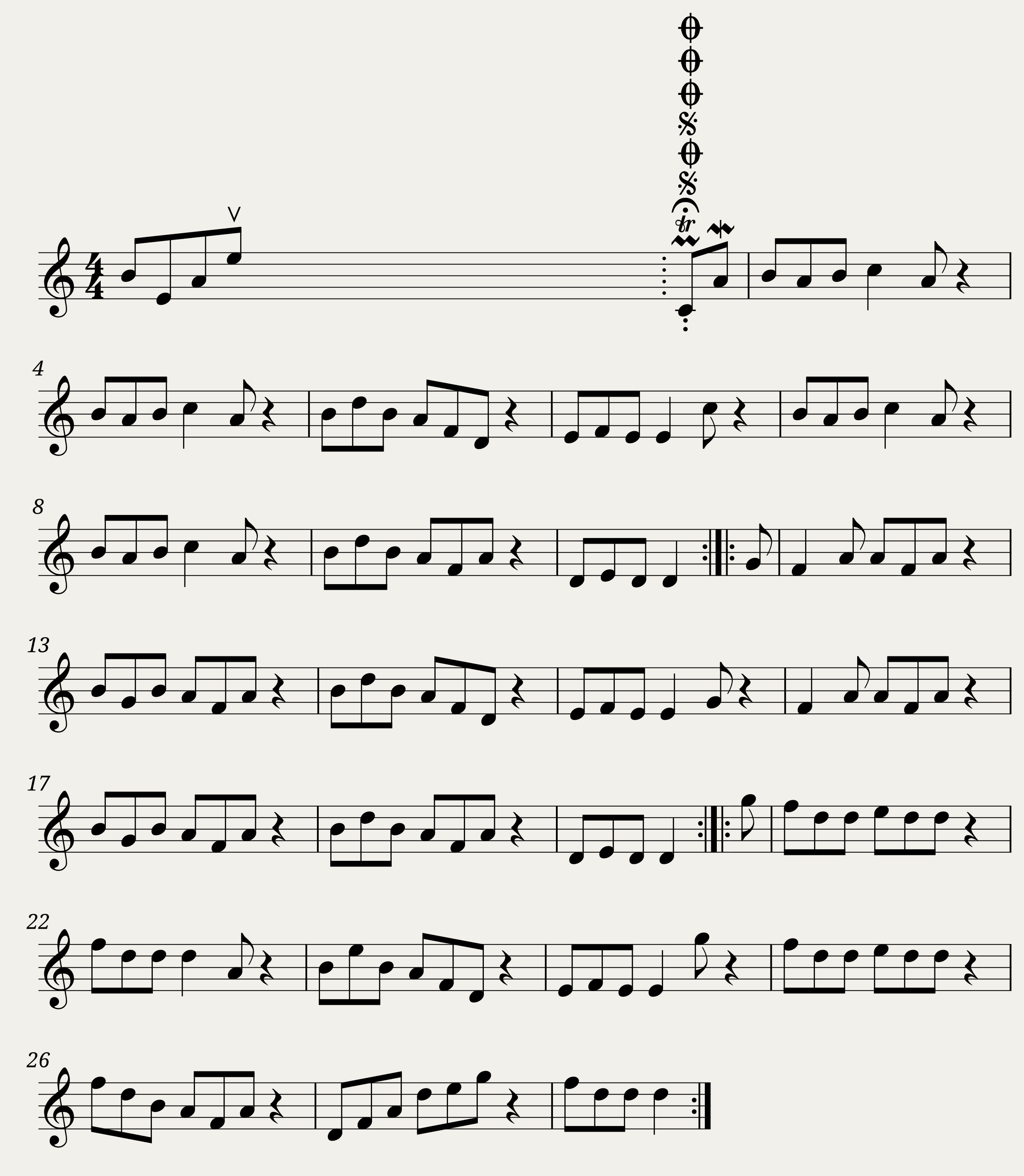 The Hare in the Corn (2nd setting) (jig) 0767
