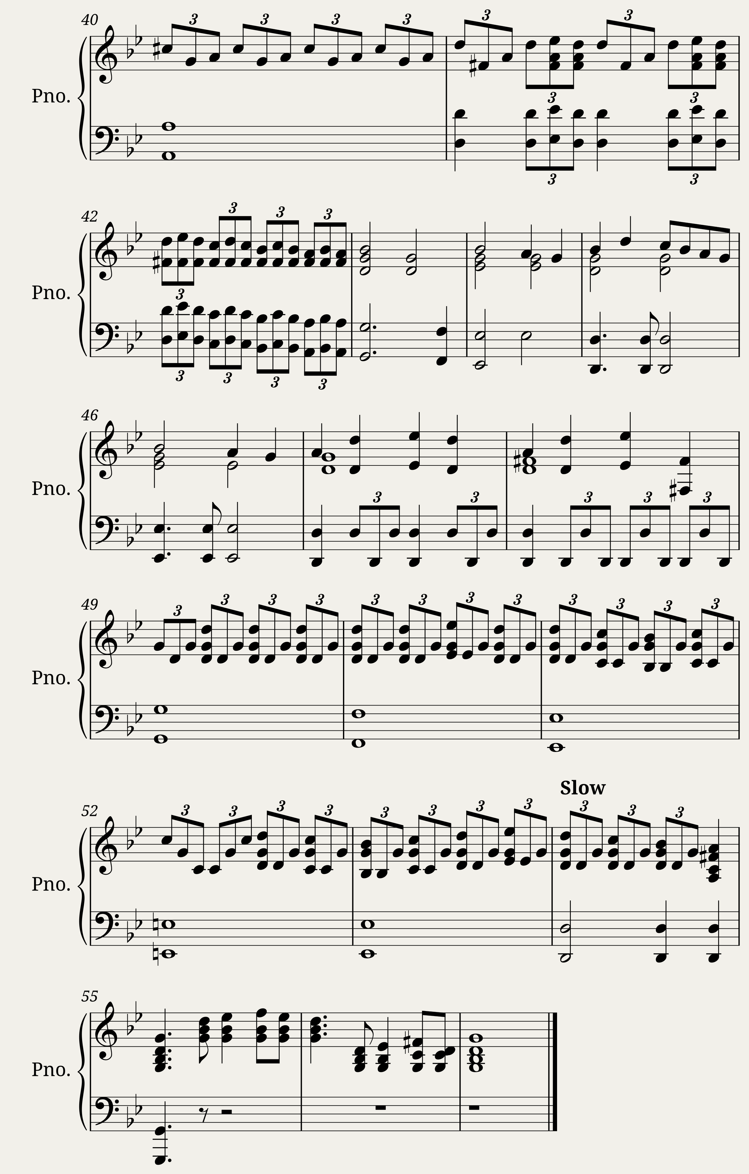 Piano Sonata in C minor - 2nd Movement — 2/2
