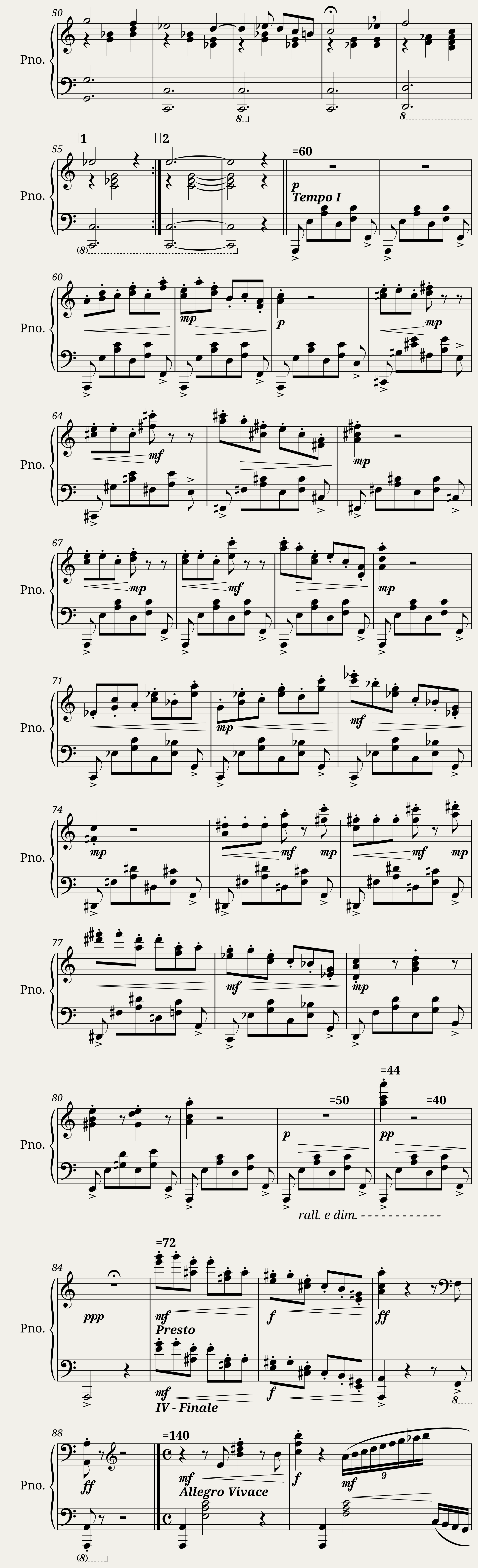 Sonata n. 3 Op. 50 — 11/19