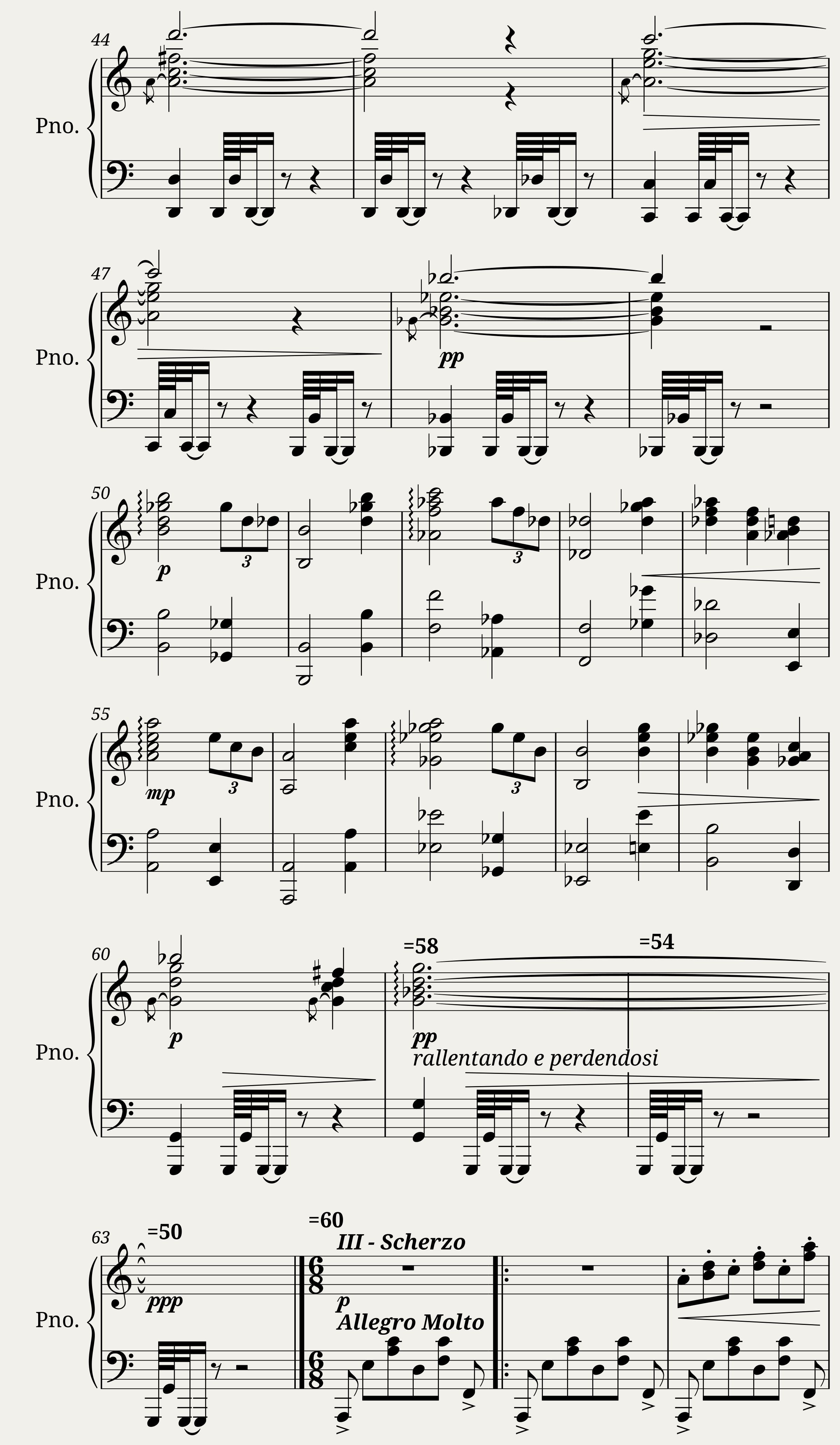 Sonata n. 3 Op. 50 — 8/19