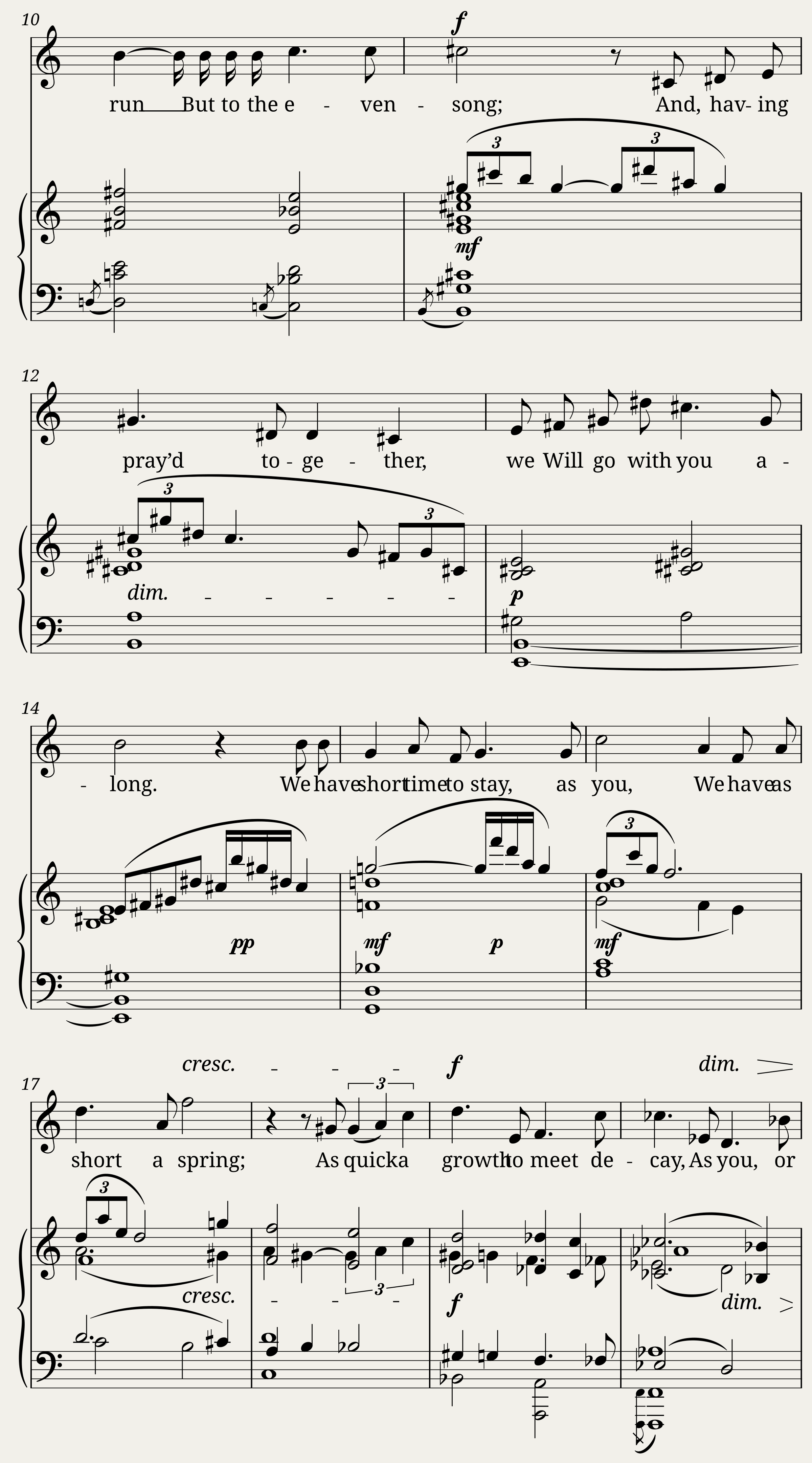 To Daffodils — 2/3