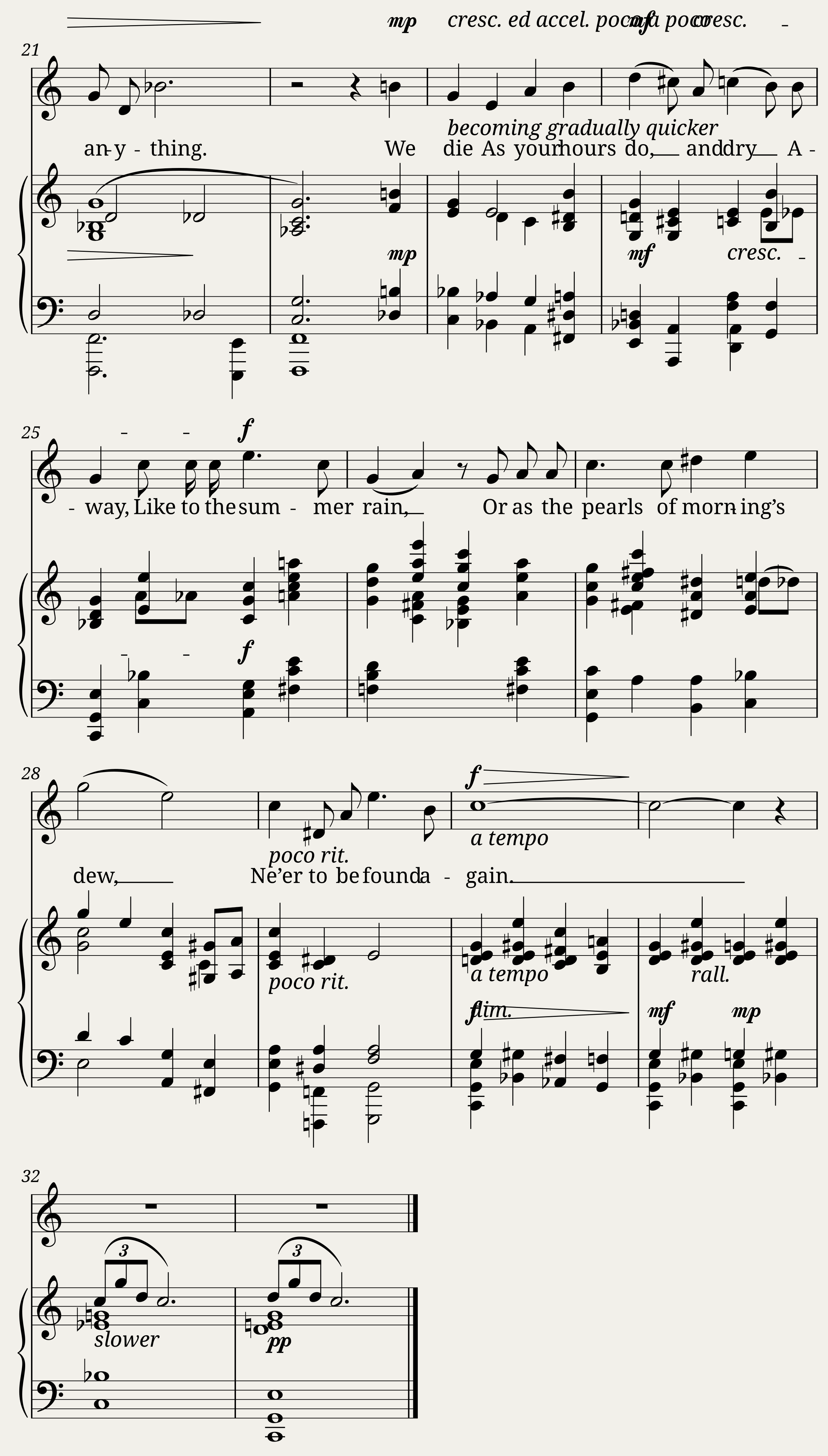 To Daffodils — 3/3